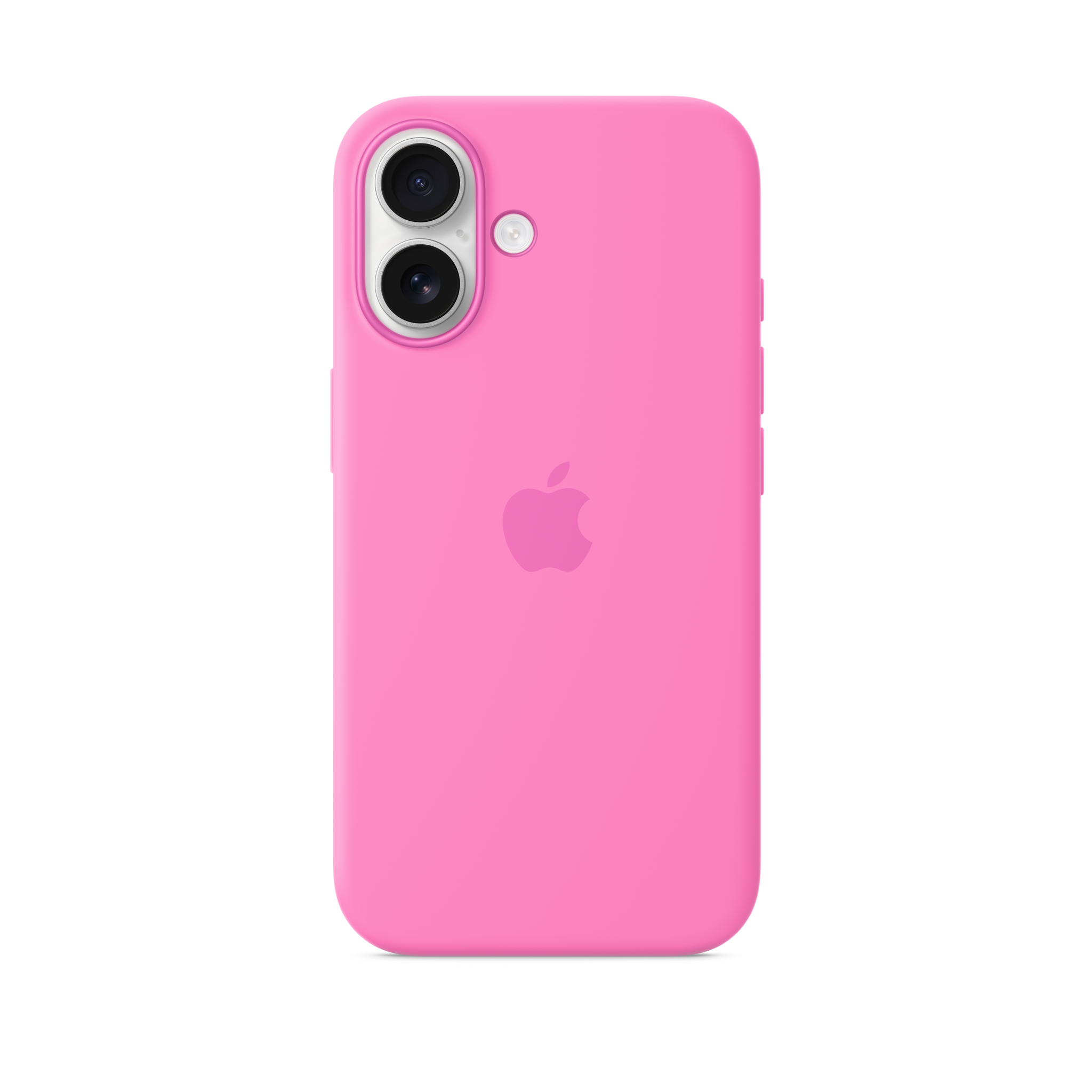 iPhone 16 Silicone Case with MagSafe — Peony