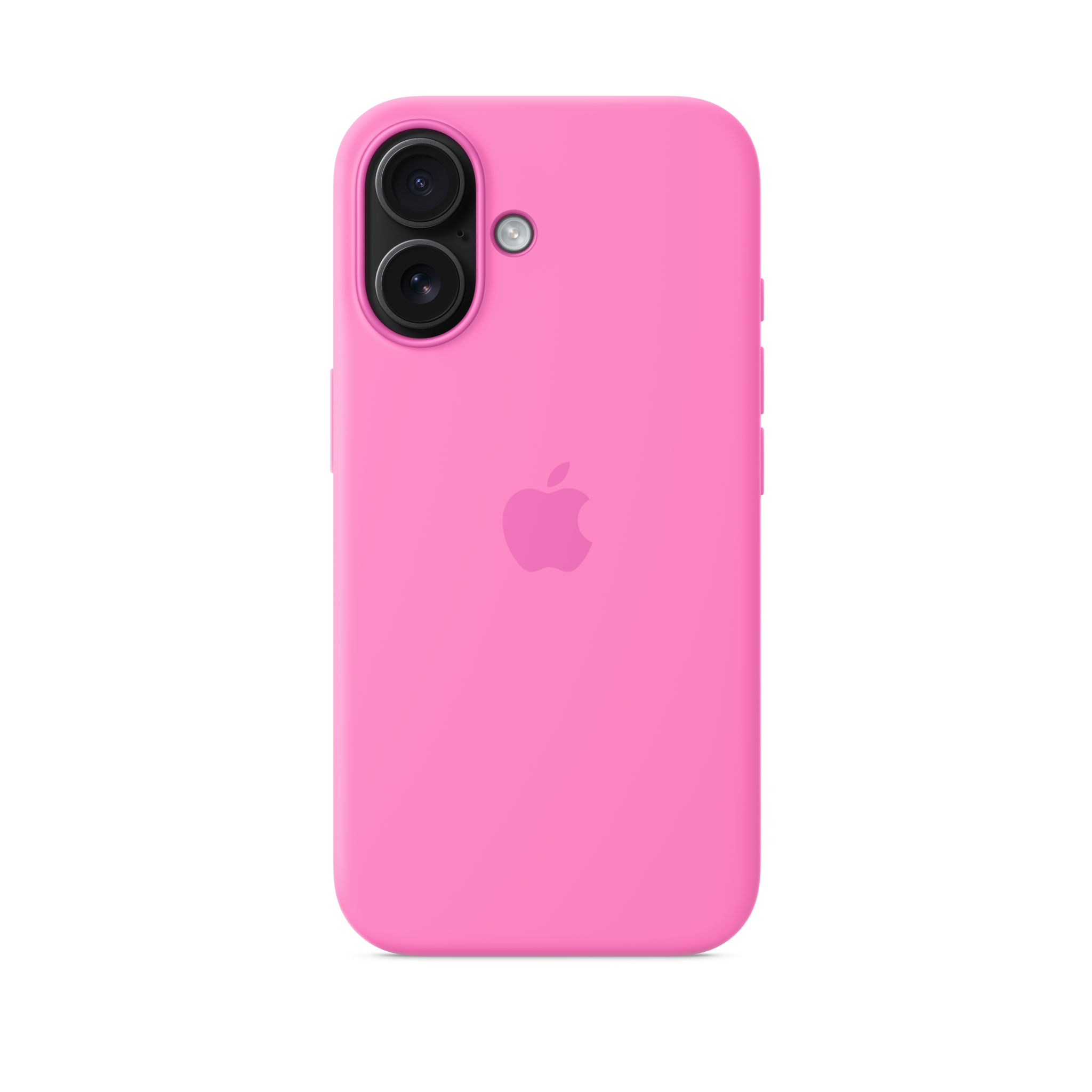 iPhone 16 Silicone Case with MagSafe — Peony