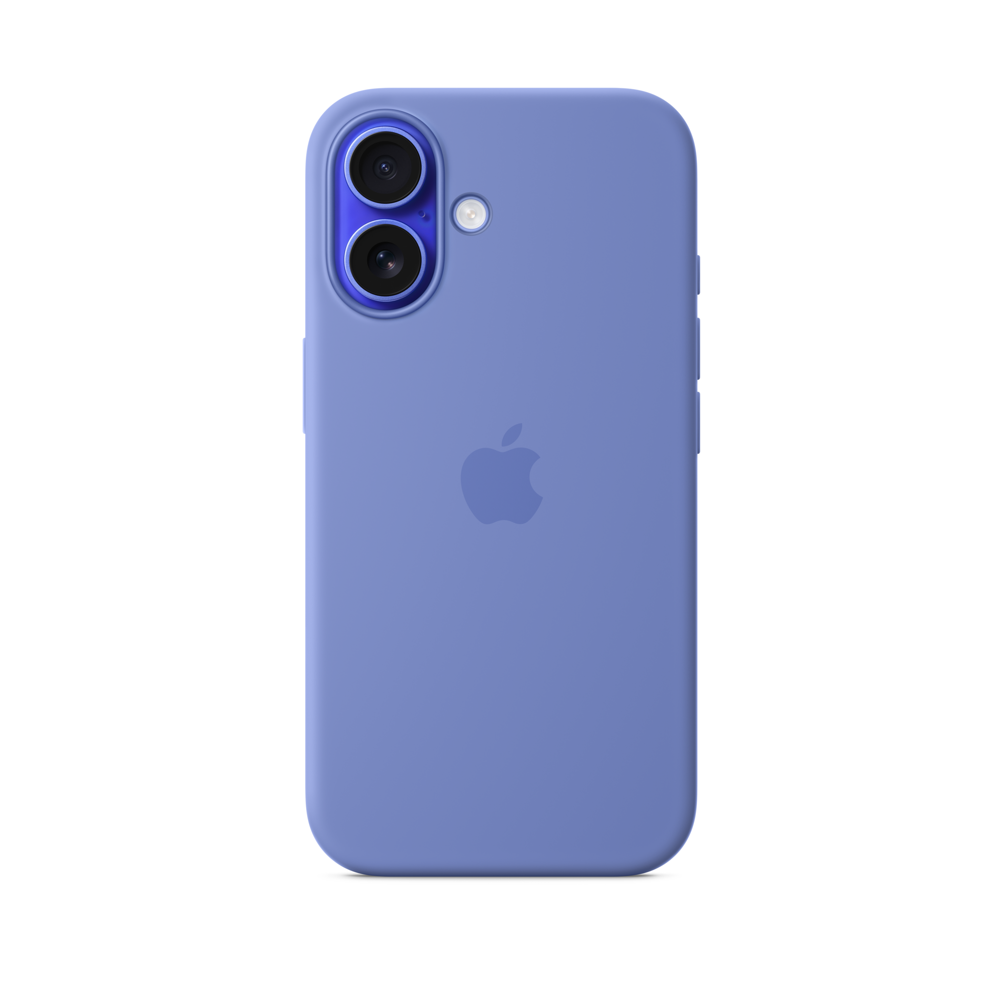iPhone 16 Silicone Case with MagSafe — Periwinkle