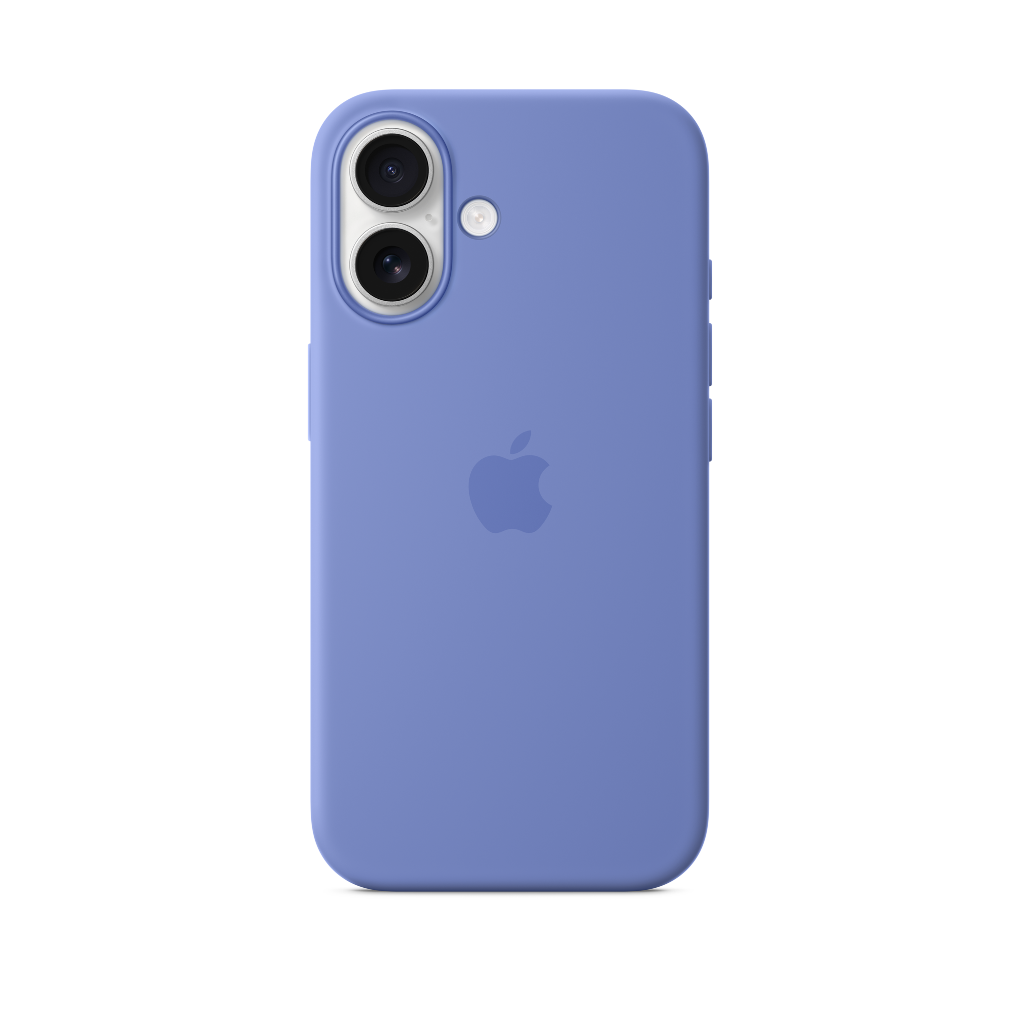 iPhone 16 Silicone Case with MagSafe — Periwinkle
