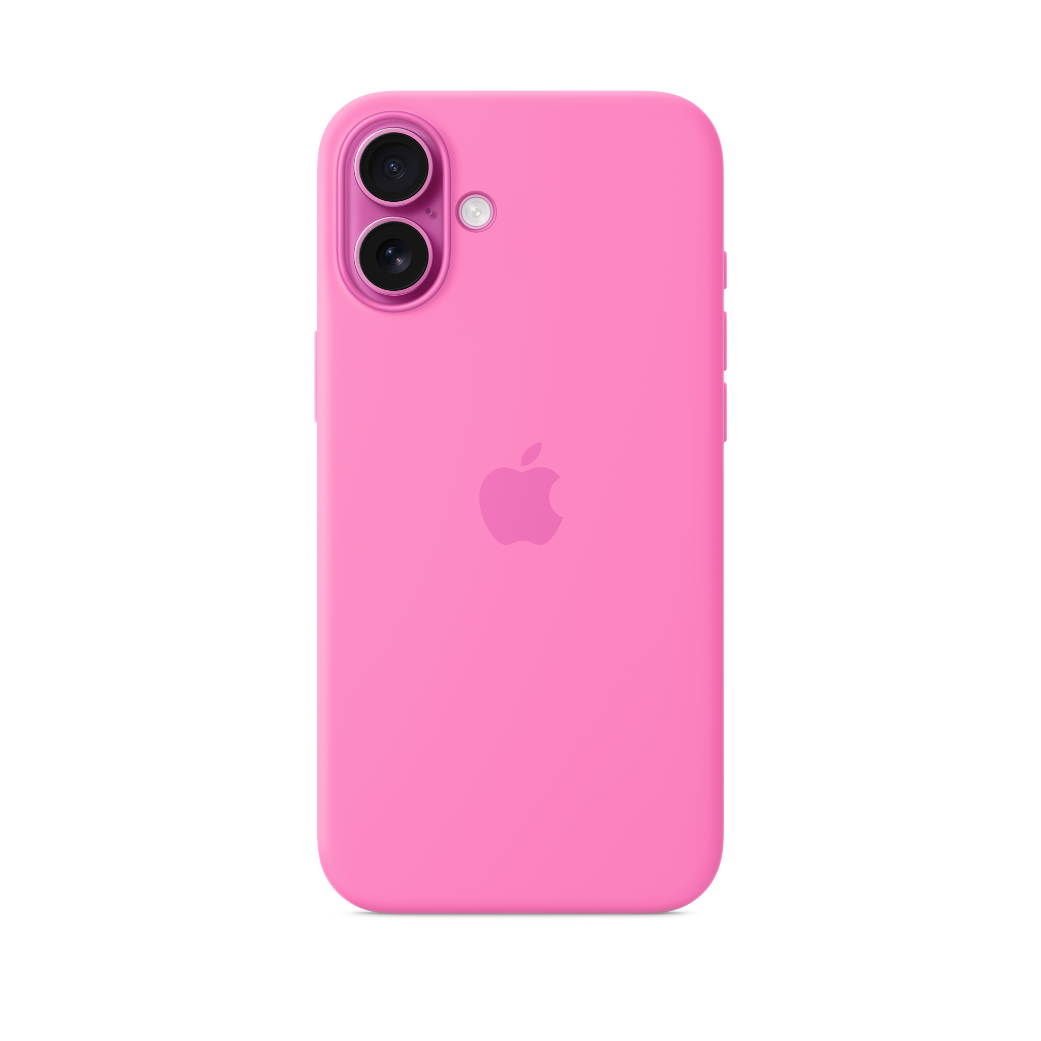 iPhone 16 Plus Silicone Case with MagSafe — Peony
