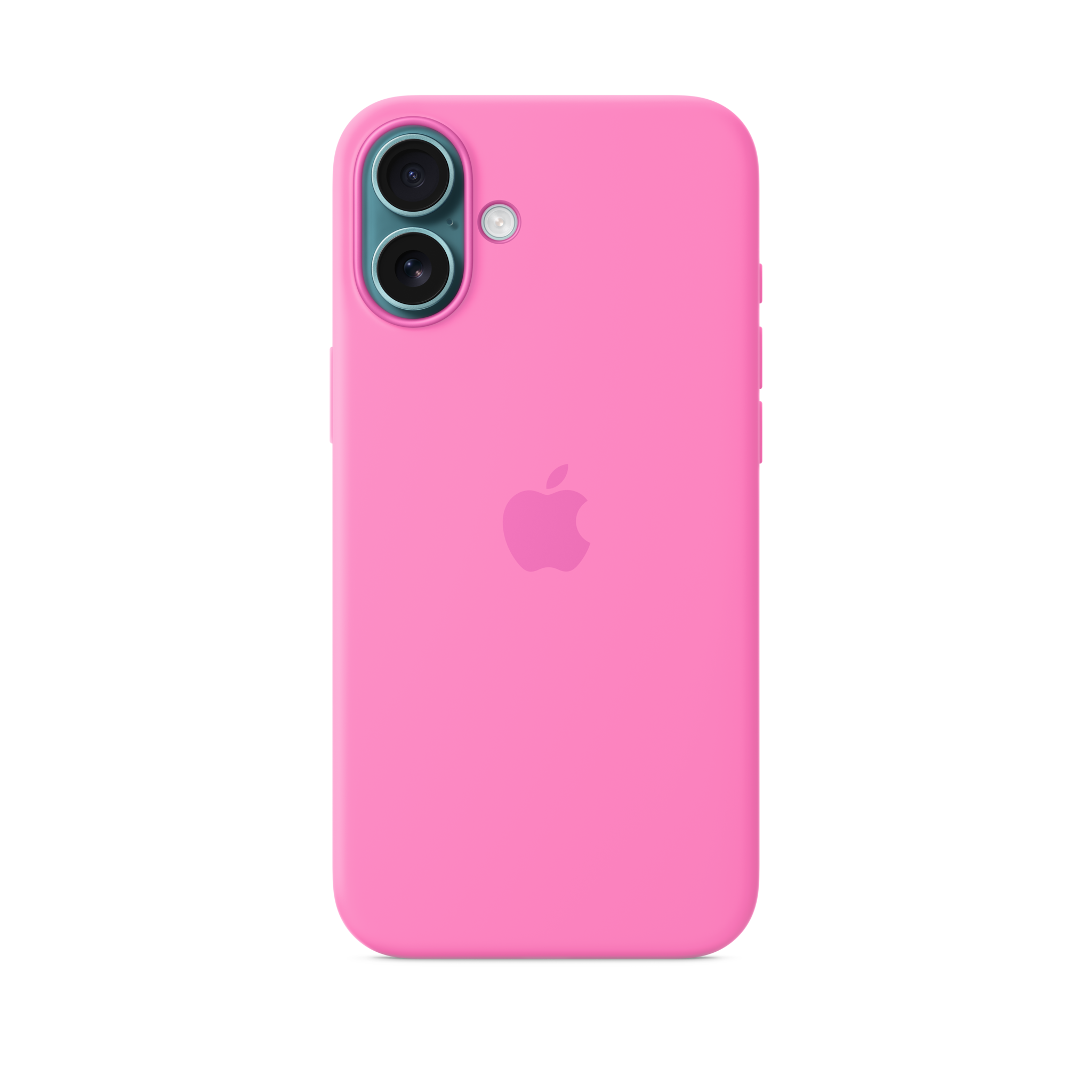 iPhone 16 Plus Silicone Case with MagSafe — Peony