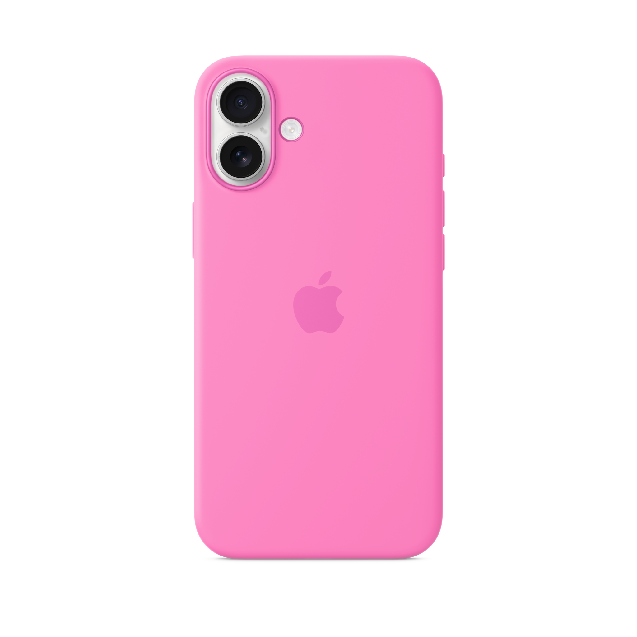 iPhone 16 Plus Silicone Case with MagSafe — Peony