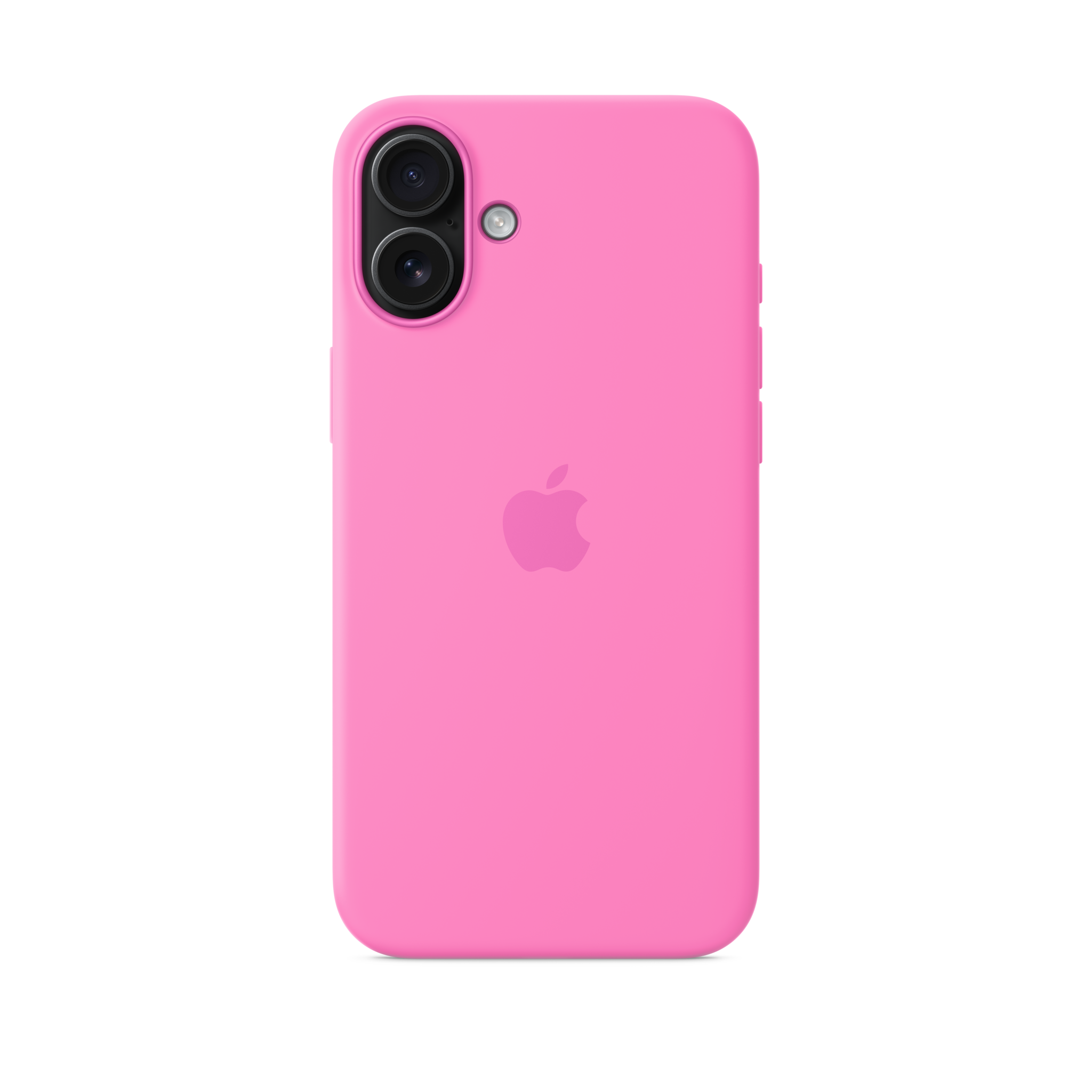 iPhone 16 Plus Silicone Case with MagSafe — Peony