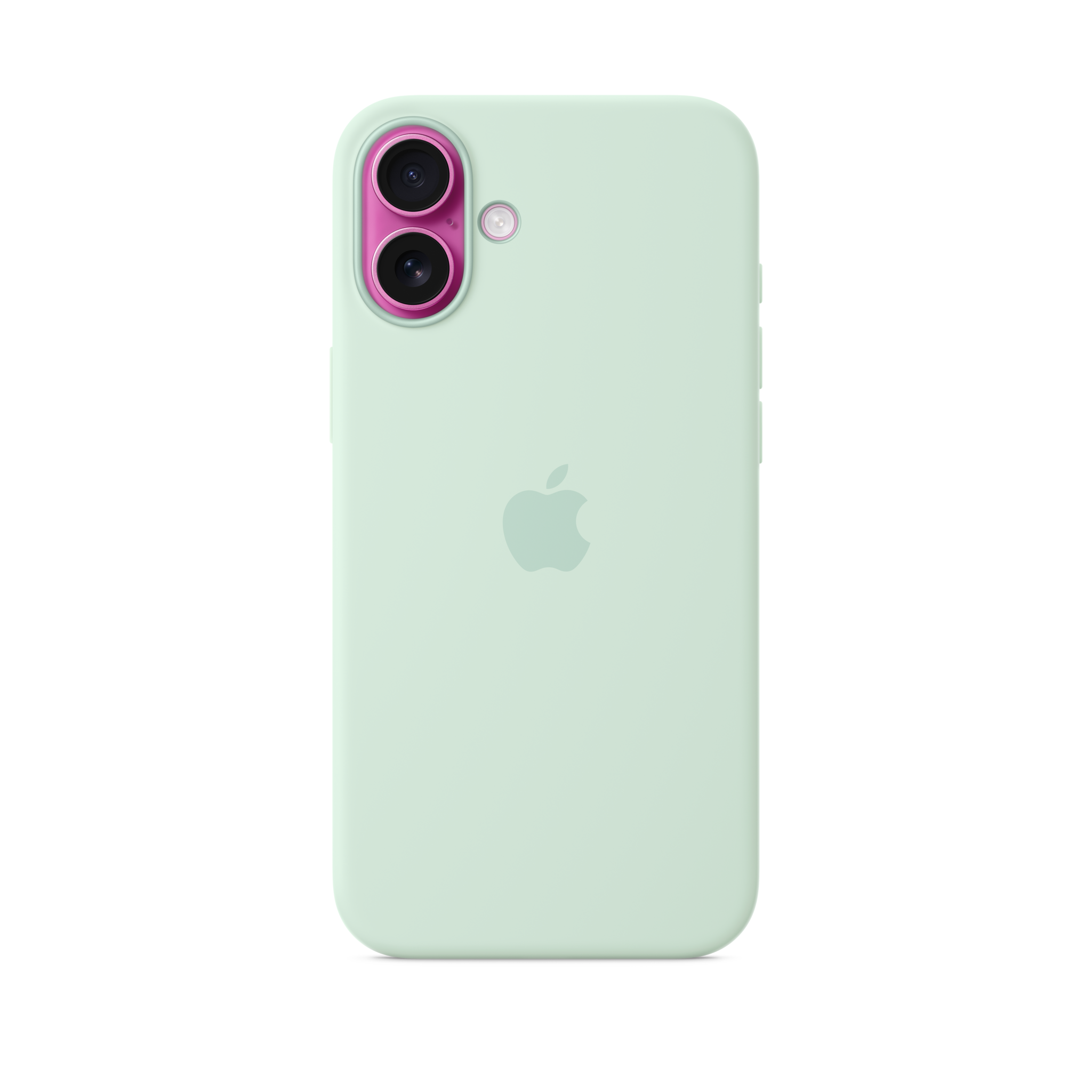 iPhone 16 Plus Silicone Case with MagSafe — Aquamarine