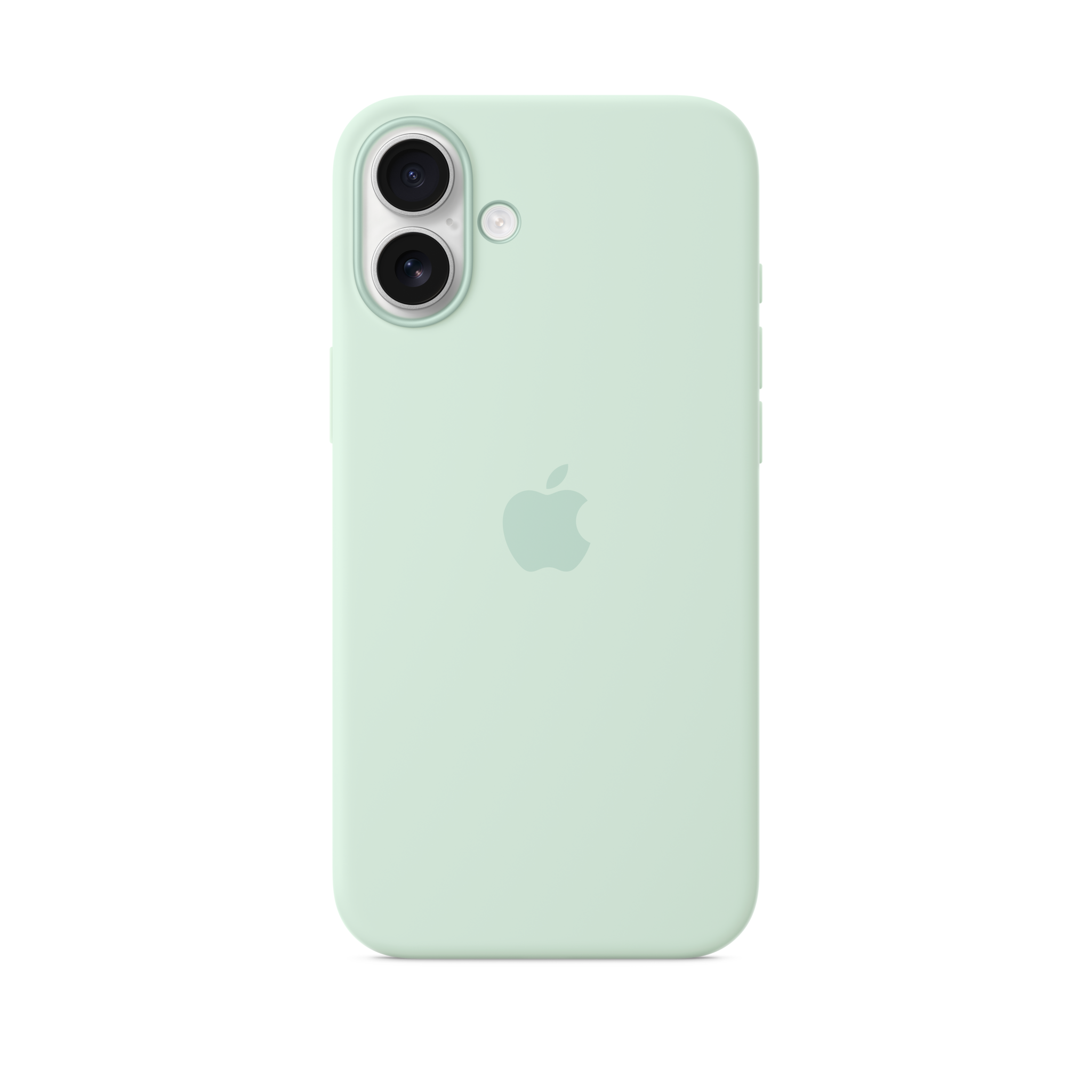 iPhone 16 Plus Silicone Case with MagSafe — Aquamarine