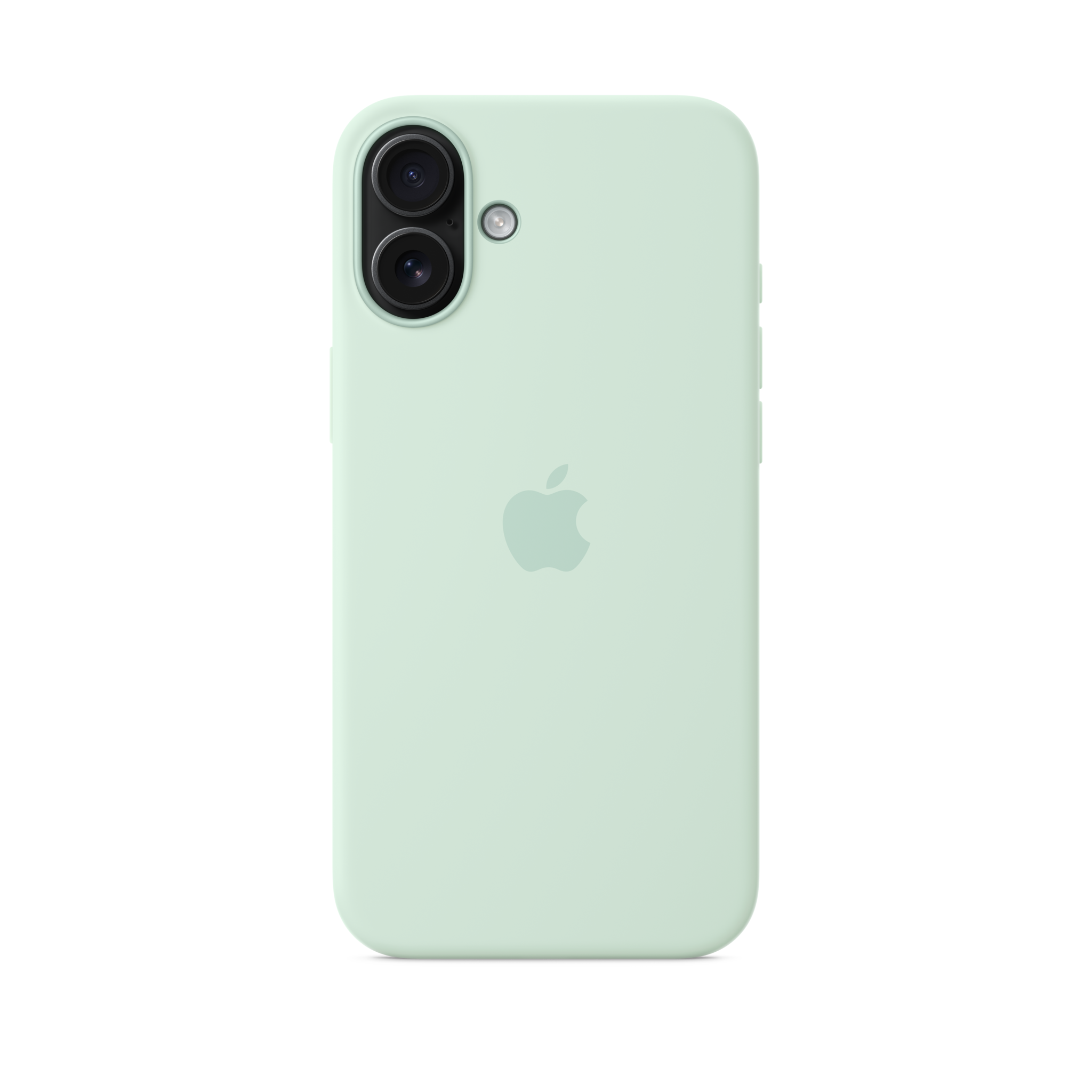 iPhone 16 Plus Silicone Case with MagSafe — Aquamarine