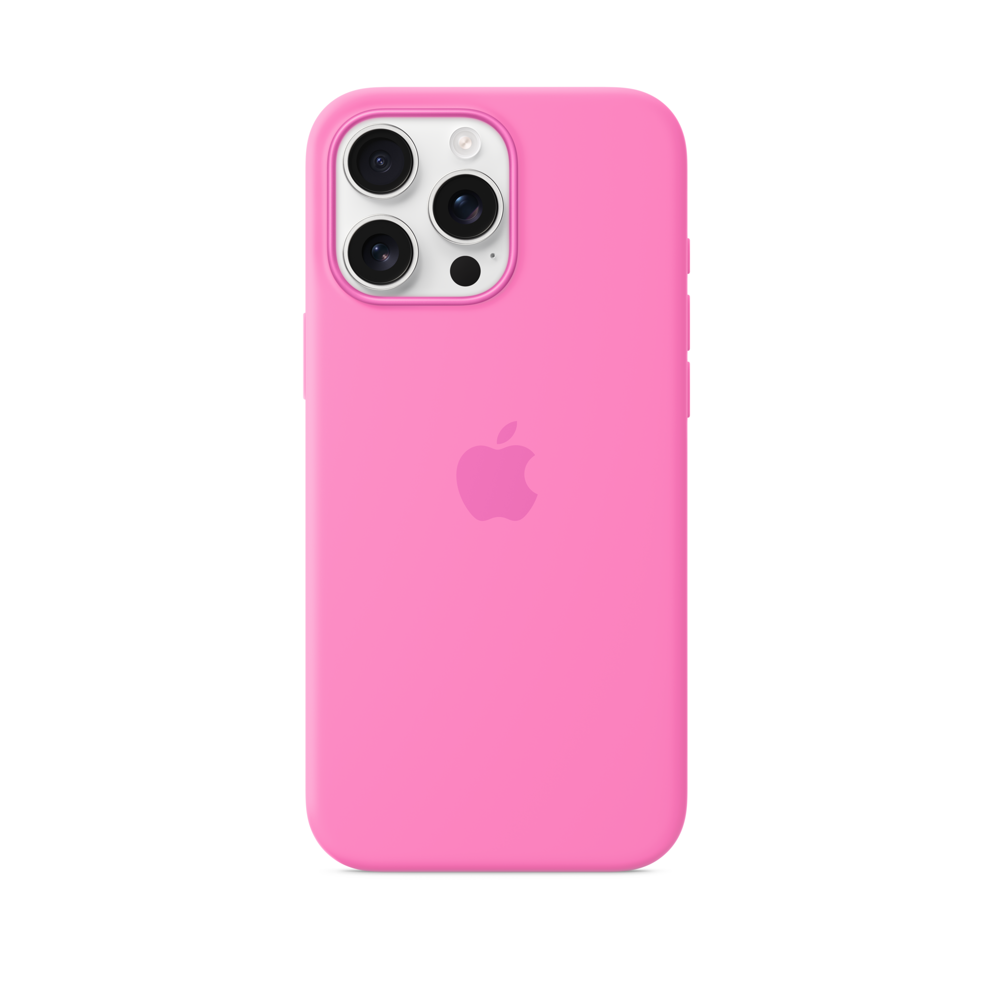 iPhone 16 Pro Max Silicone Case with MagSafe — Peony