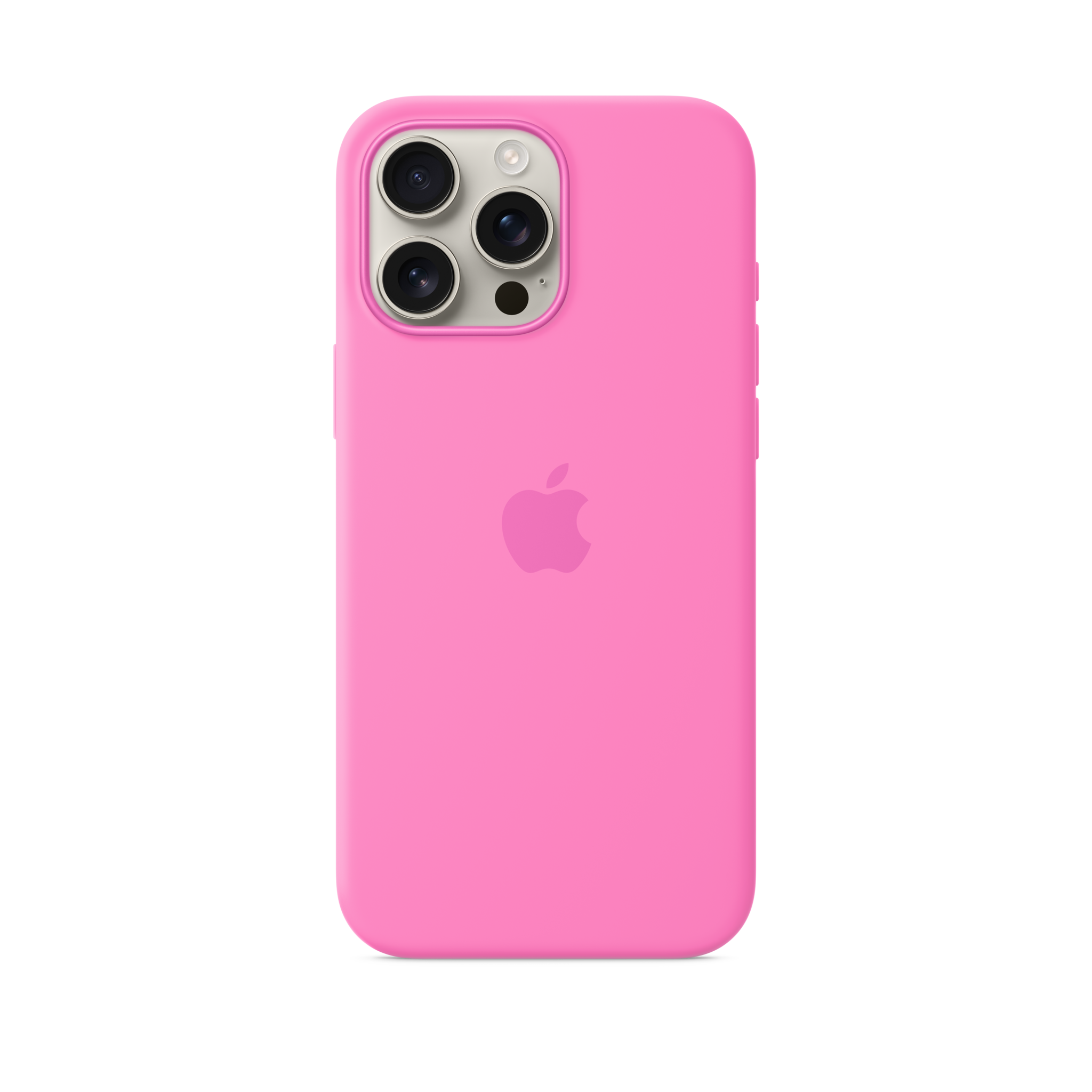 iPhone 16 Pro Max Silicone Case with MagSafe — Peony