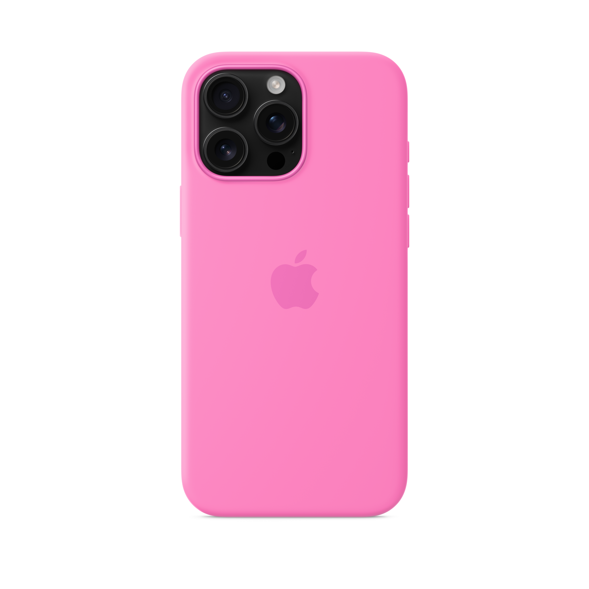 iPhone 16 Pro Max Silicone Case with MagSafe — Peony