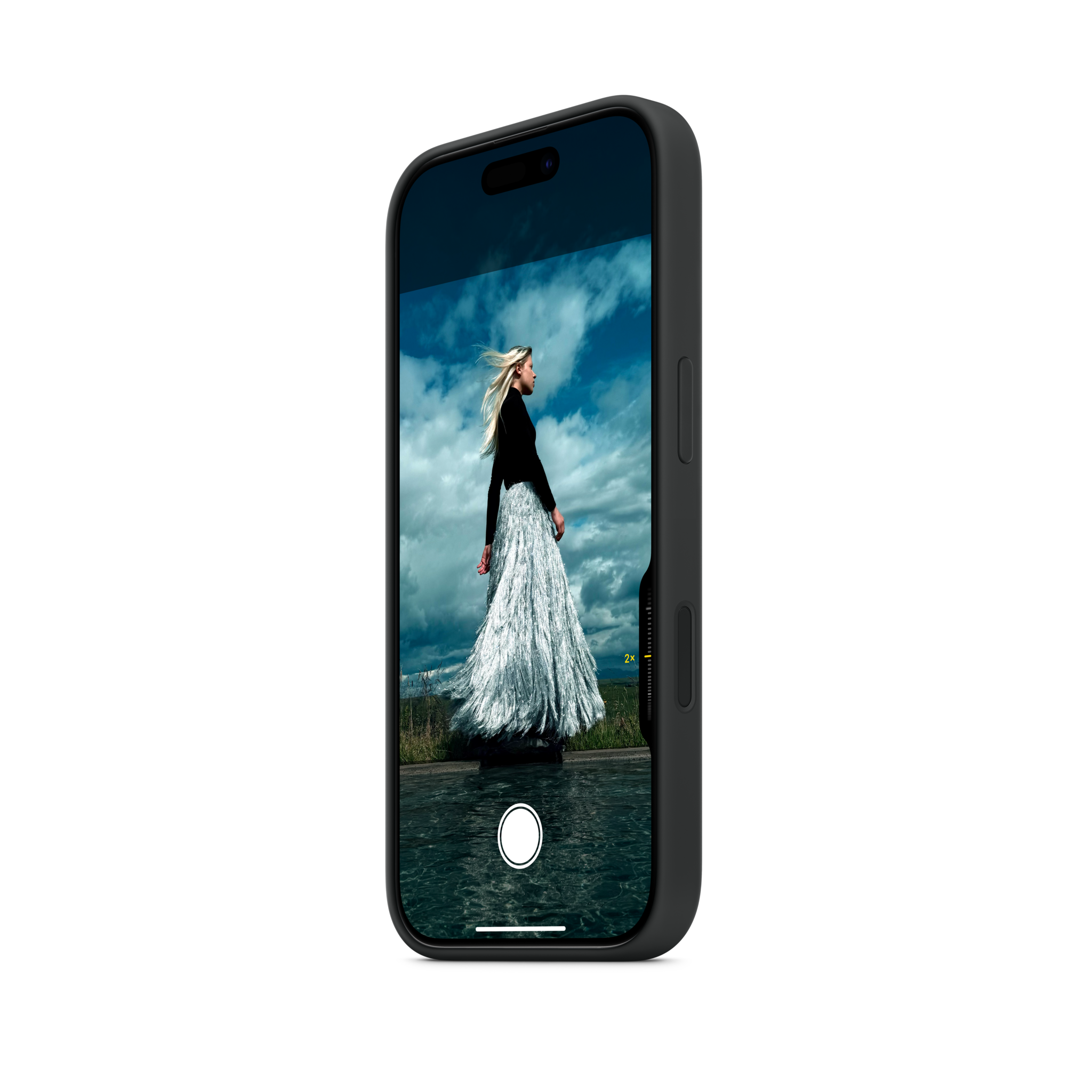 iPhone 16 Pro Max Silicone Case with MagSafe — Aquamarine