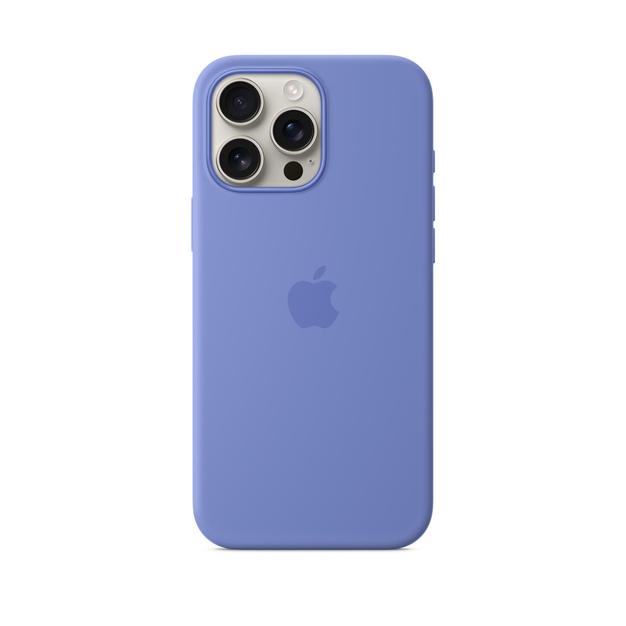 iPhone 16 Pro Max Silicone Case with MagSafe — Periwinkle