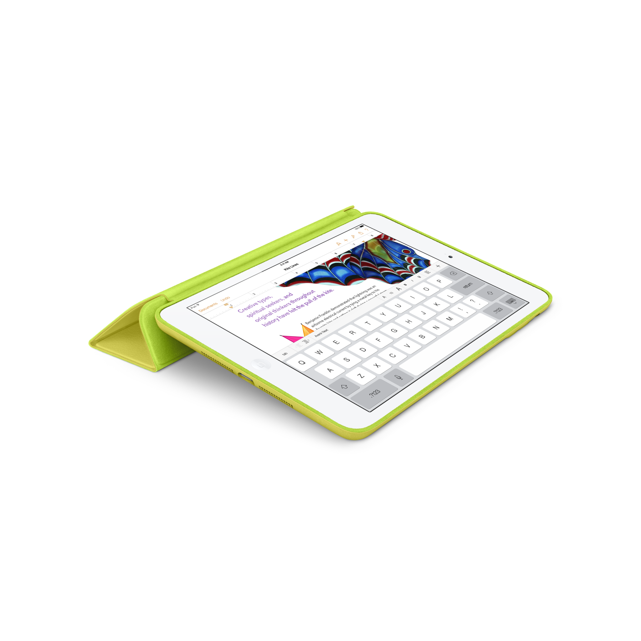 iPad mini Smart Case — Yellow