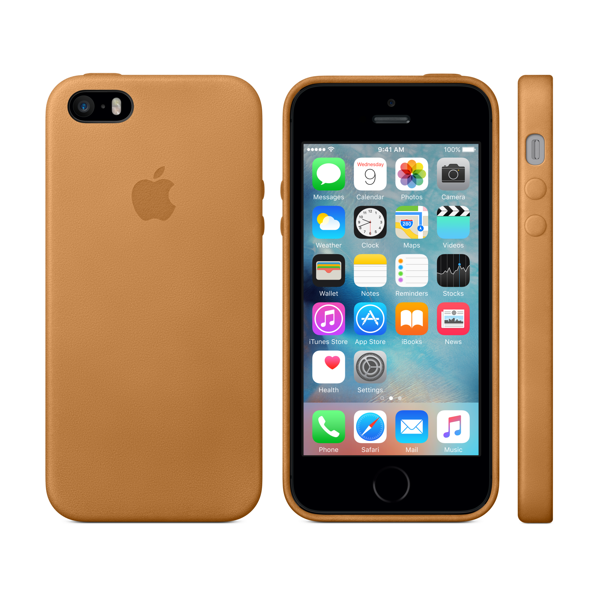 iPhone 5s Leather Case — Brown