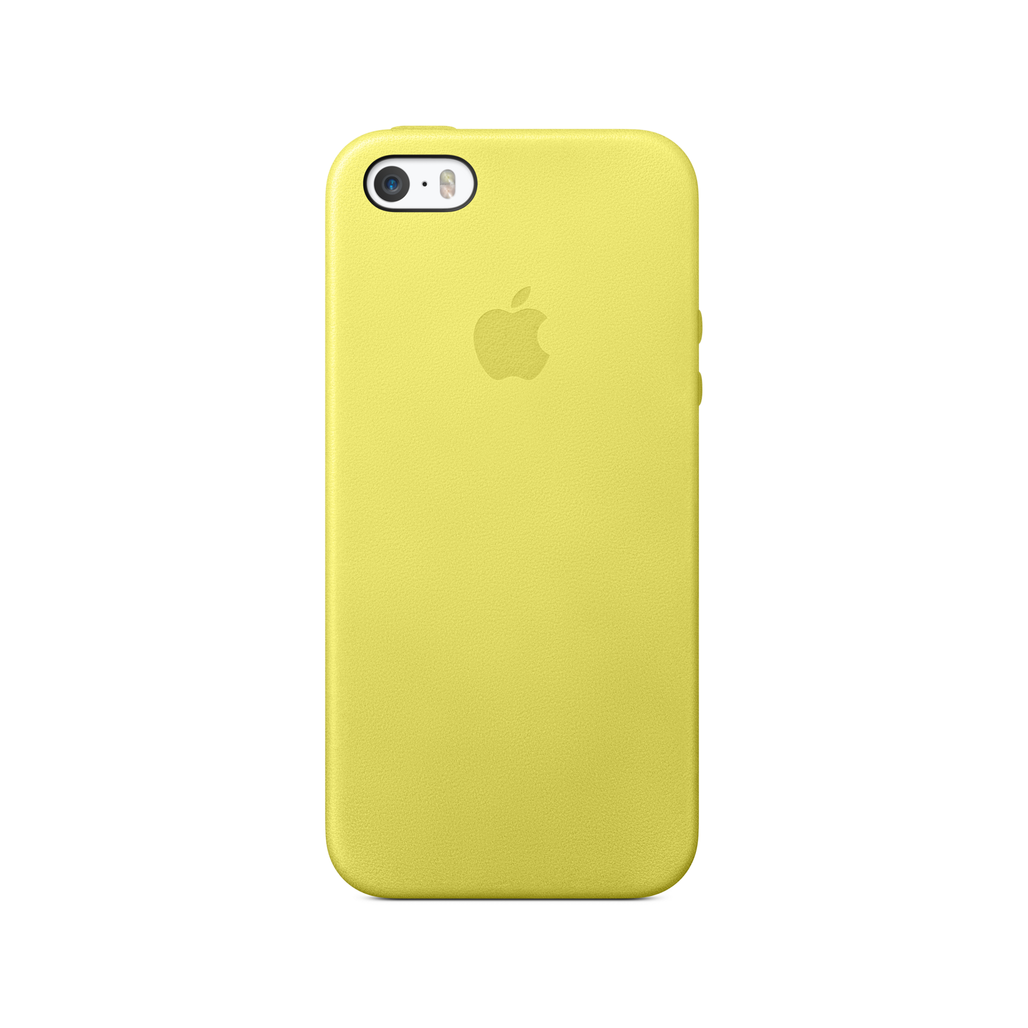 iPhone 5s Leather Case — Yellow