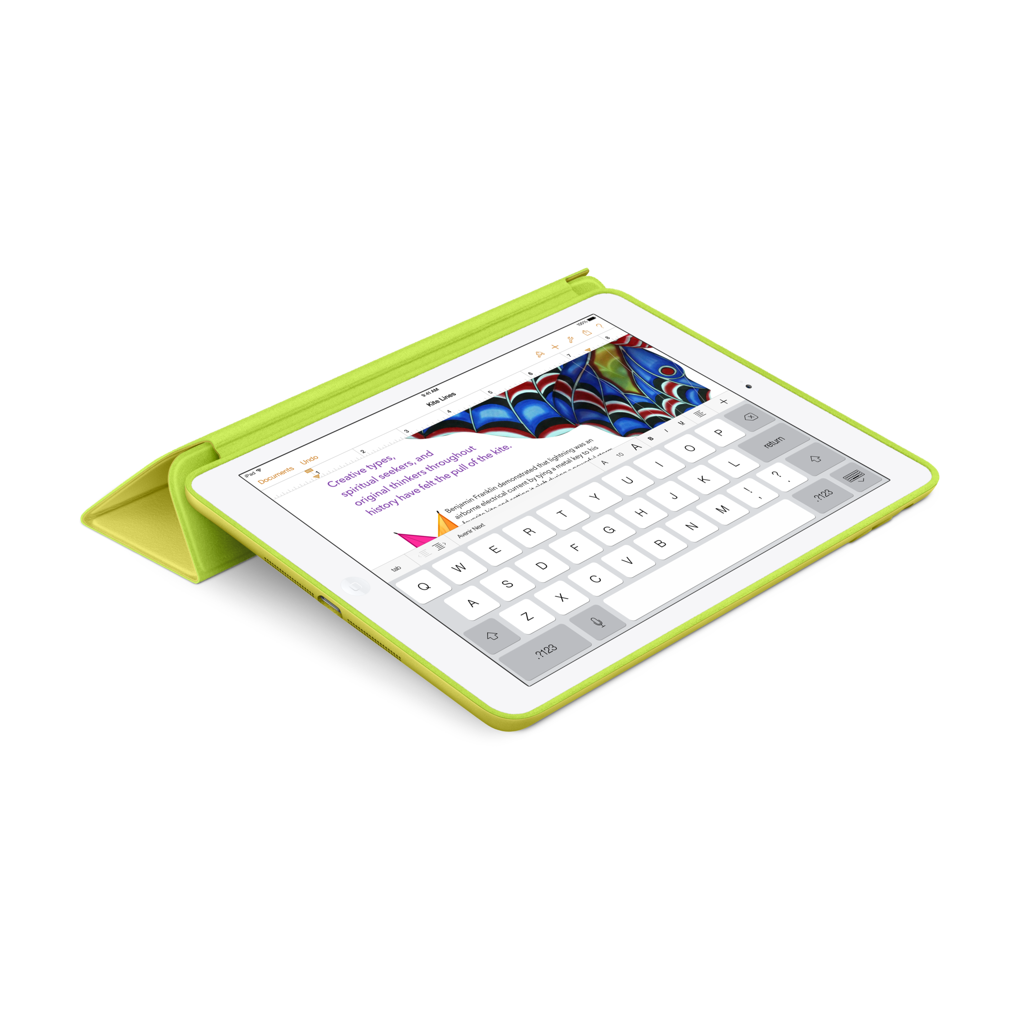 iPad Air Smart Case — Yellow