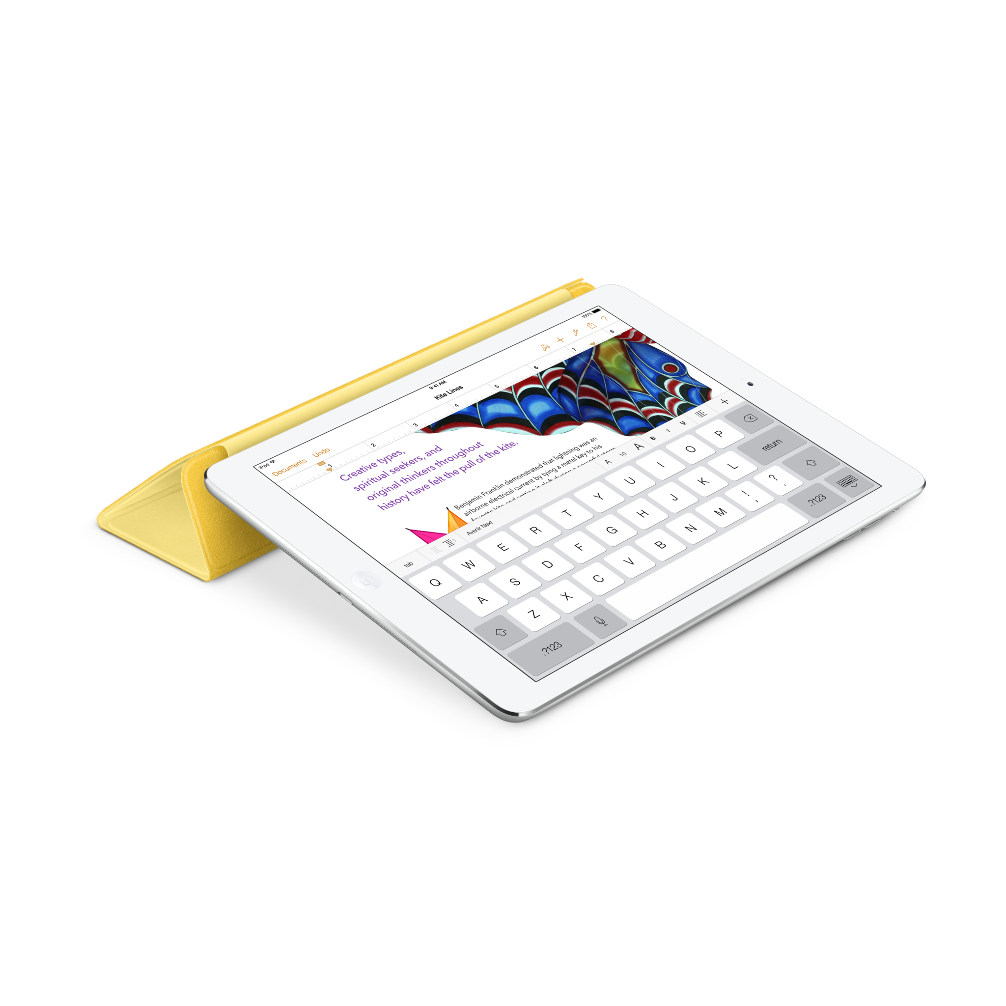 iPad Air Smart Cover — Yellow