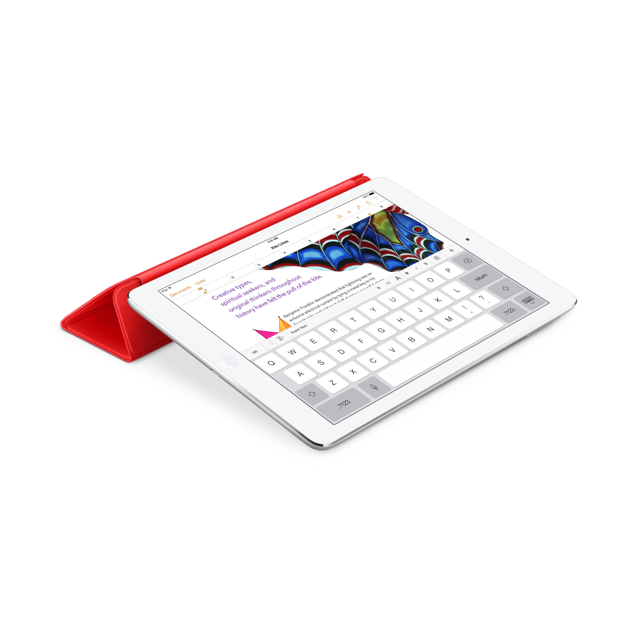 iPad Air Smart Cover — Red