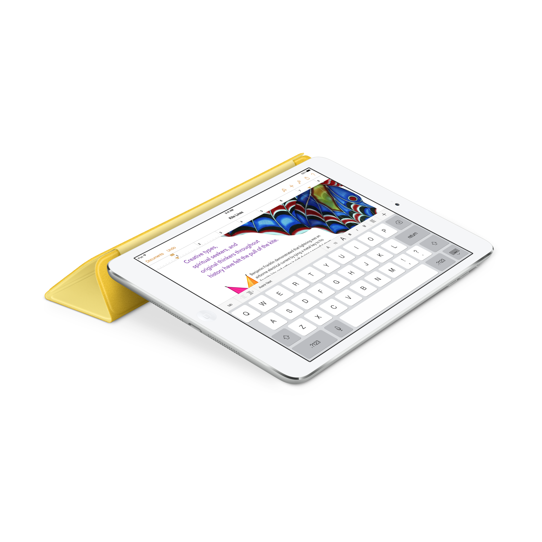 iPad mini Smart Cover — Yellow