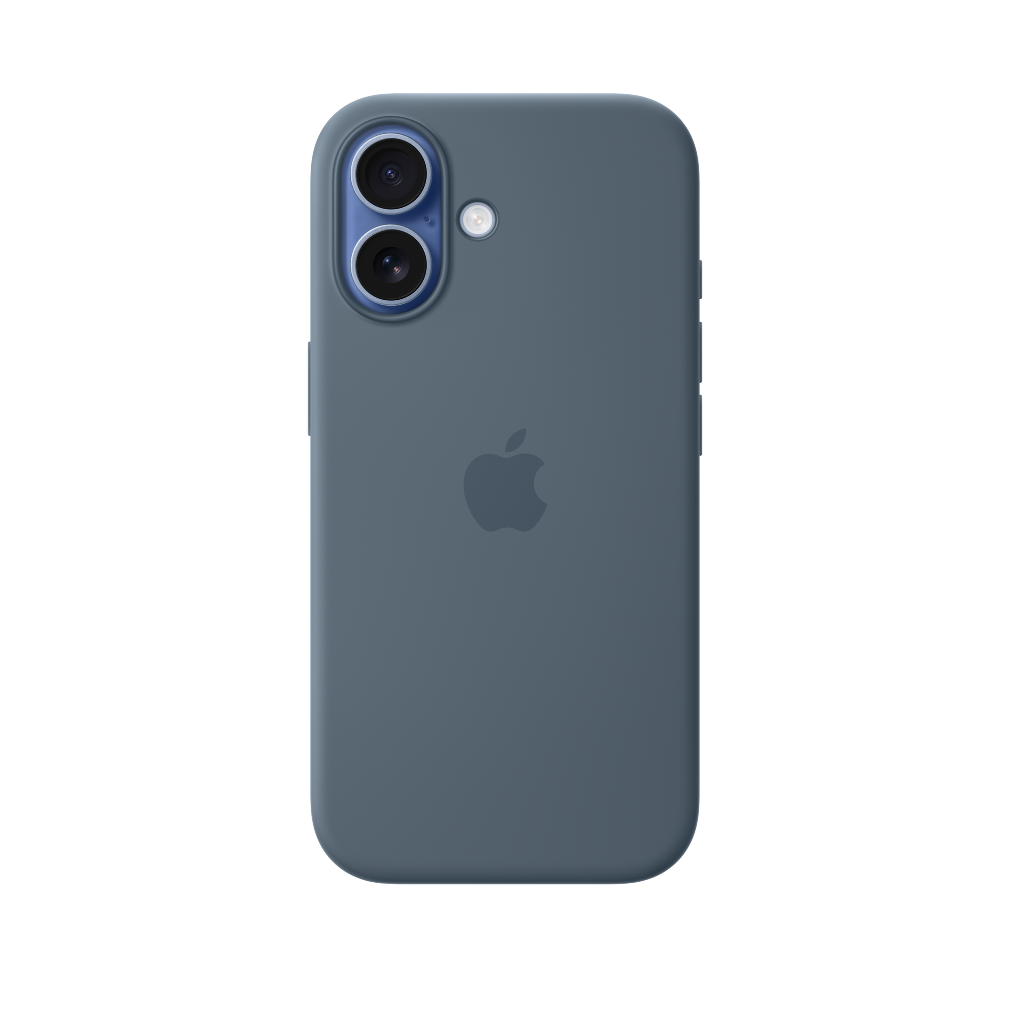 iPhone 17 Silicone Case with MagSafe — Anchor Blue