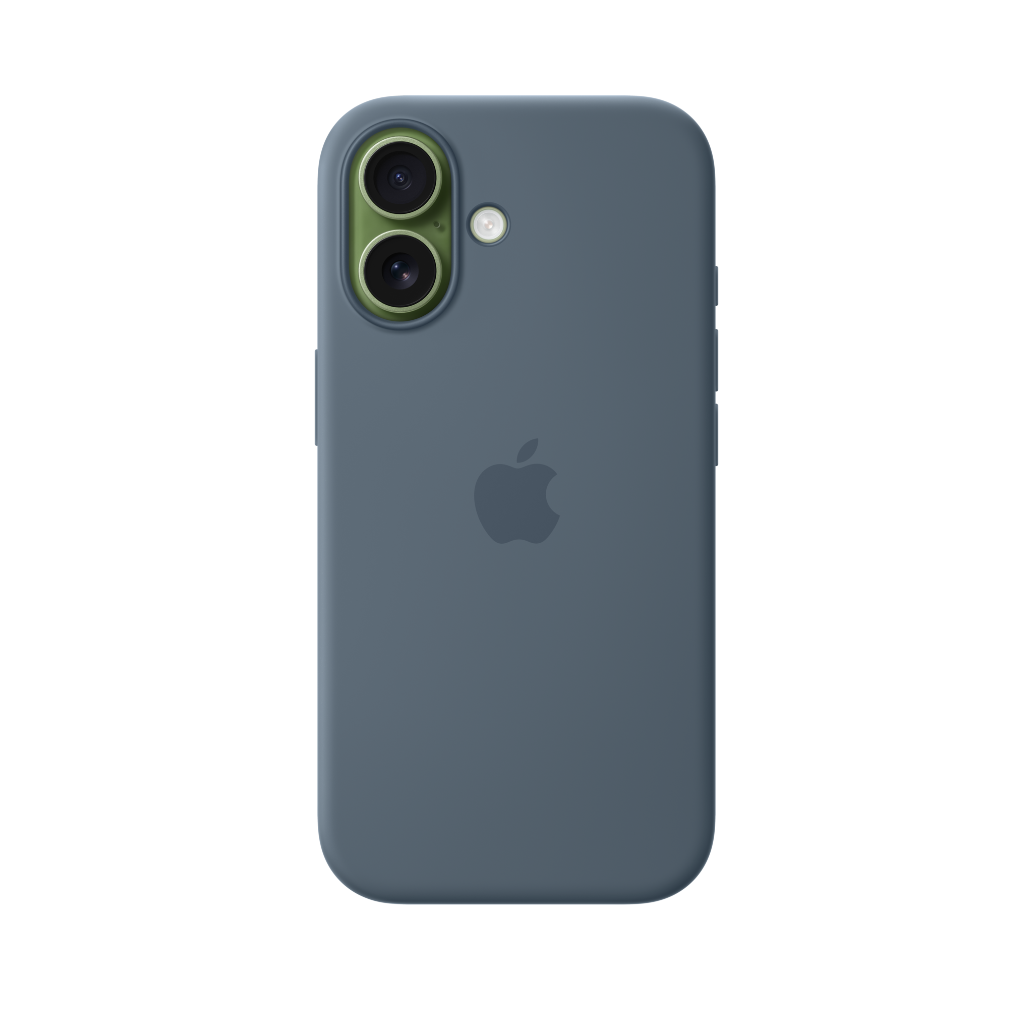 iPhone 17 Silicone Case with MagSafe — Anchor Blue