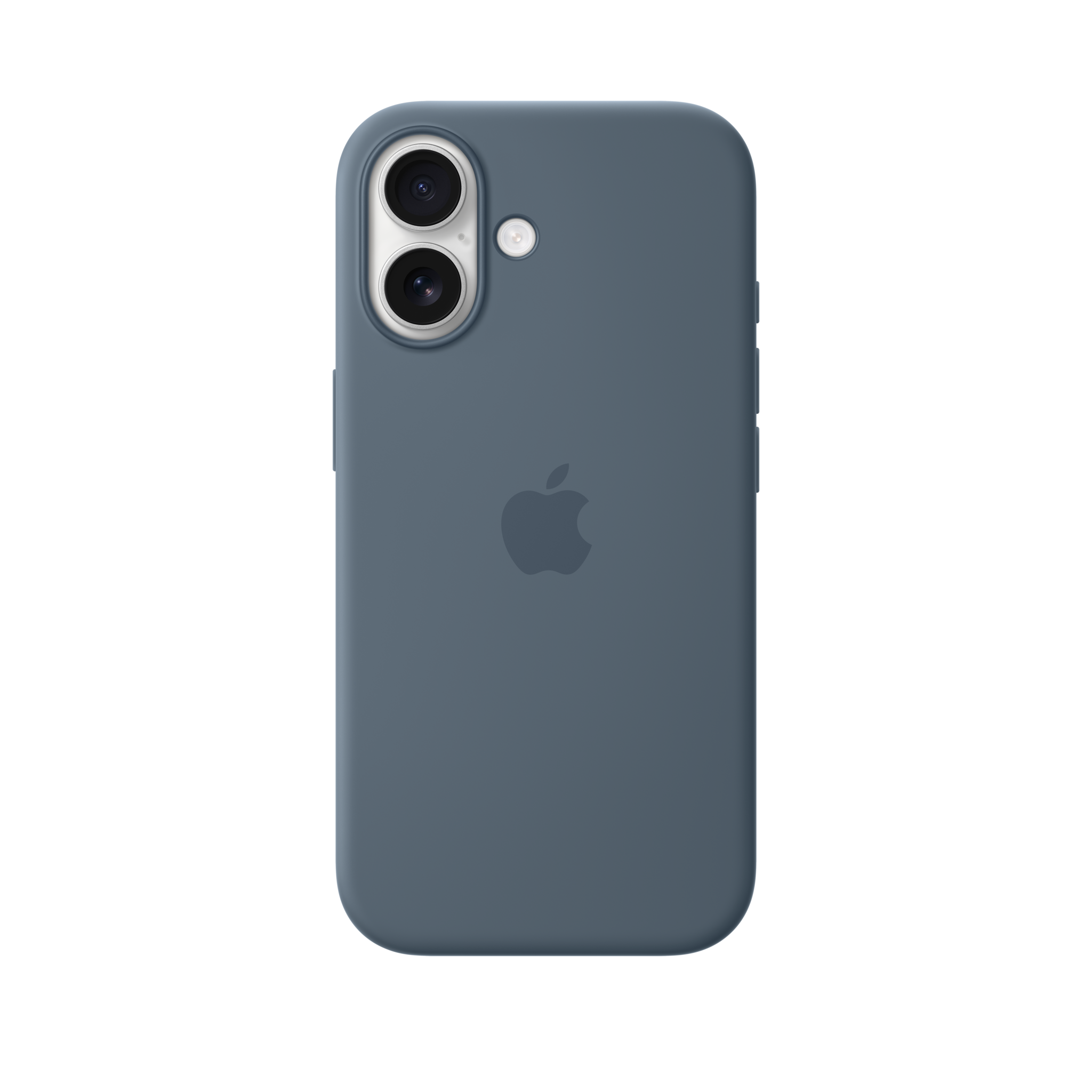 iPhone 17 Silicone Case with MagSafe — Anchor Blue