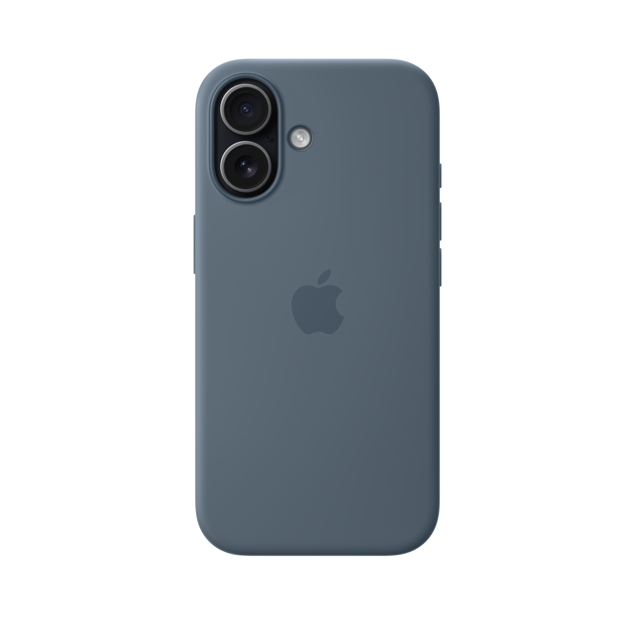 iPhone 17 Silicone Case with MagSafe — Anchor Blue