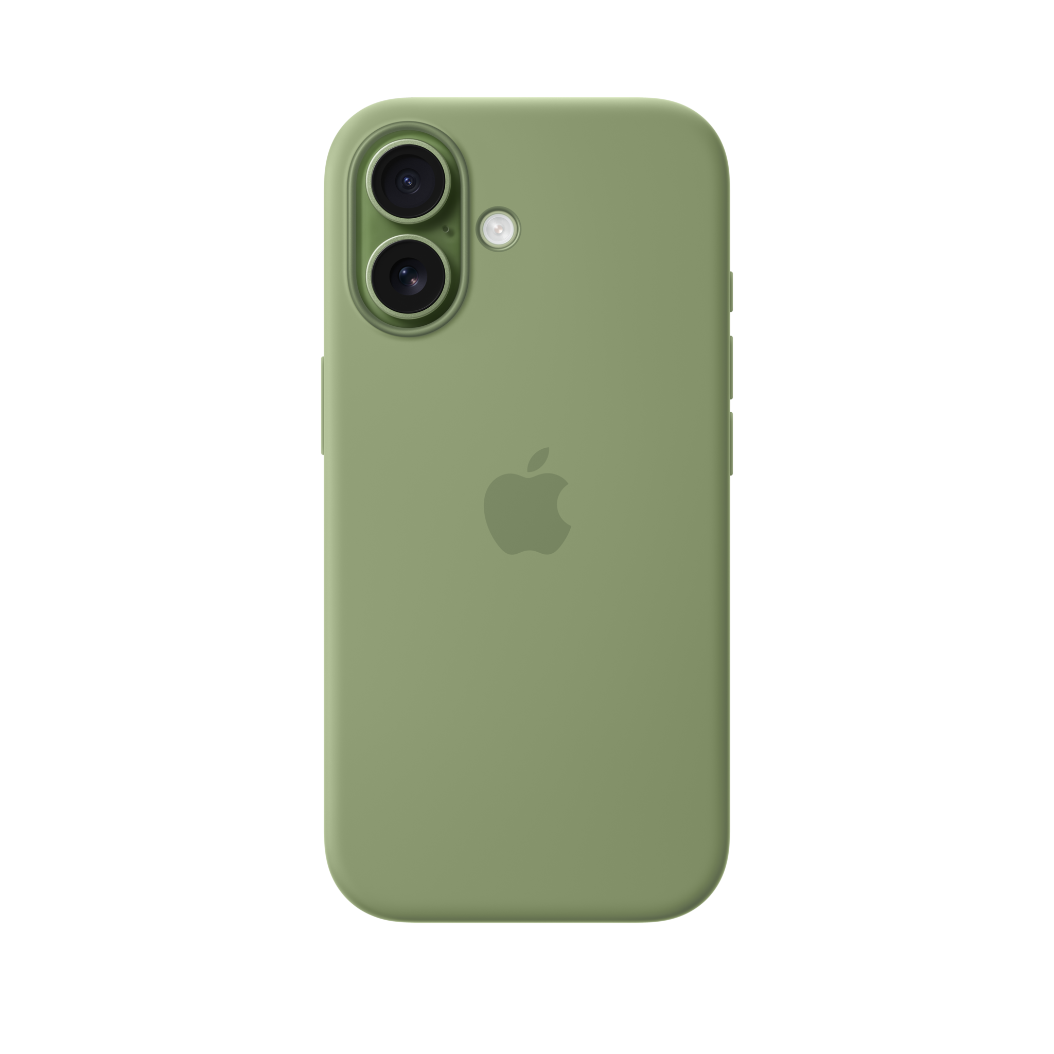 iPhone 17 Silicone Case with MagSafe — Light Moss