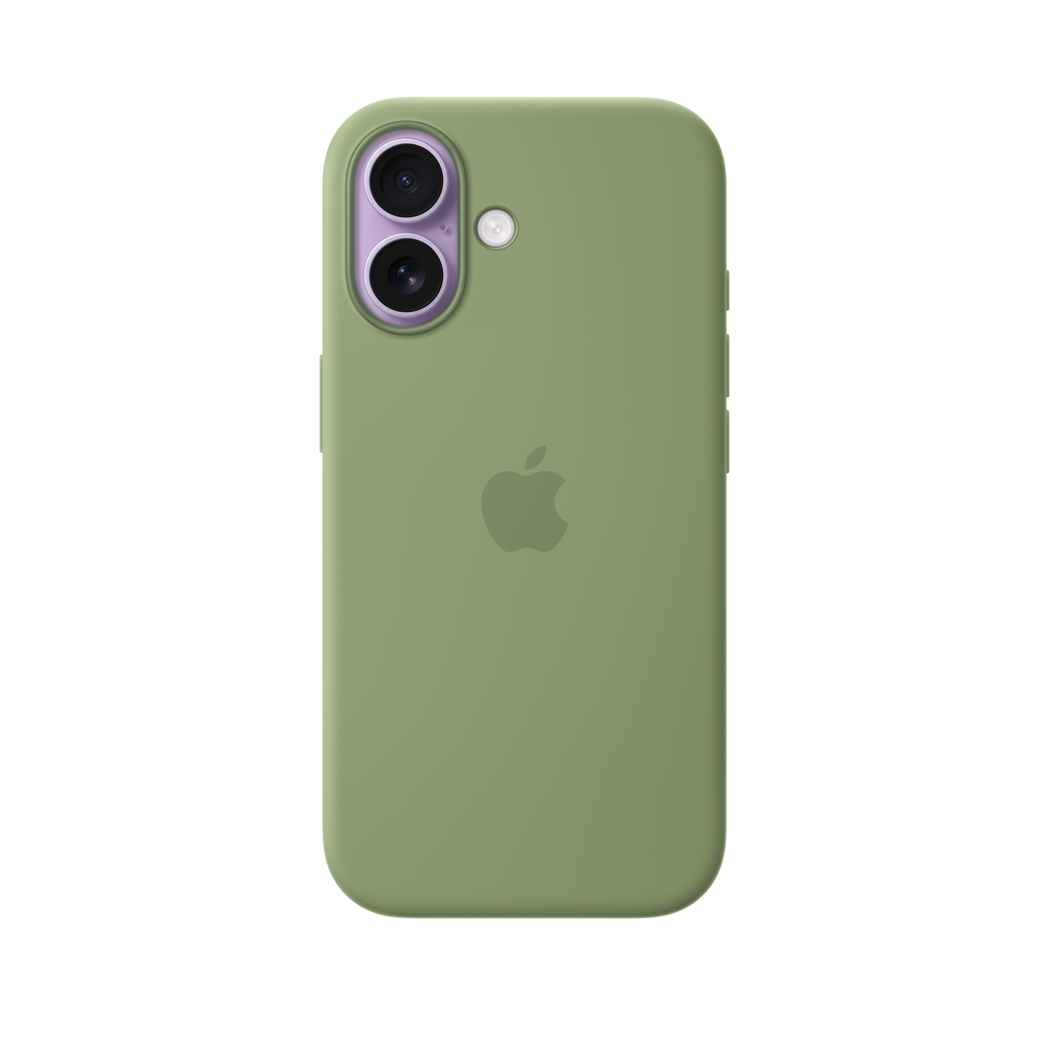 iPhone 17 Silicone Case with MagSafe — Light Moss