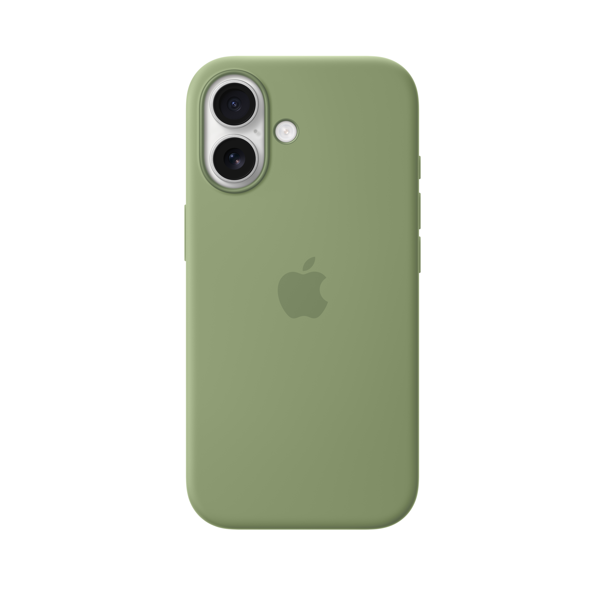 iPhone 17 Silicone Case with MagSafe — Light Moss