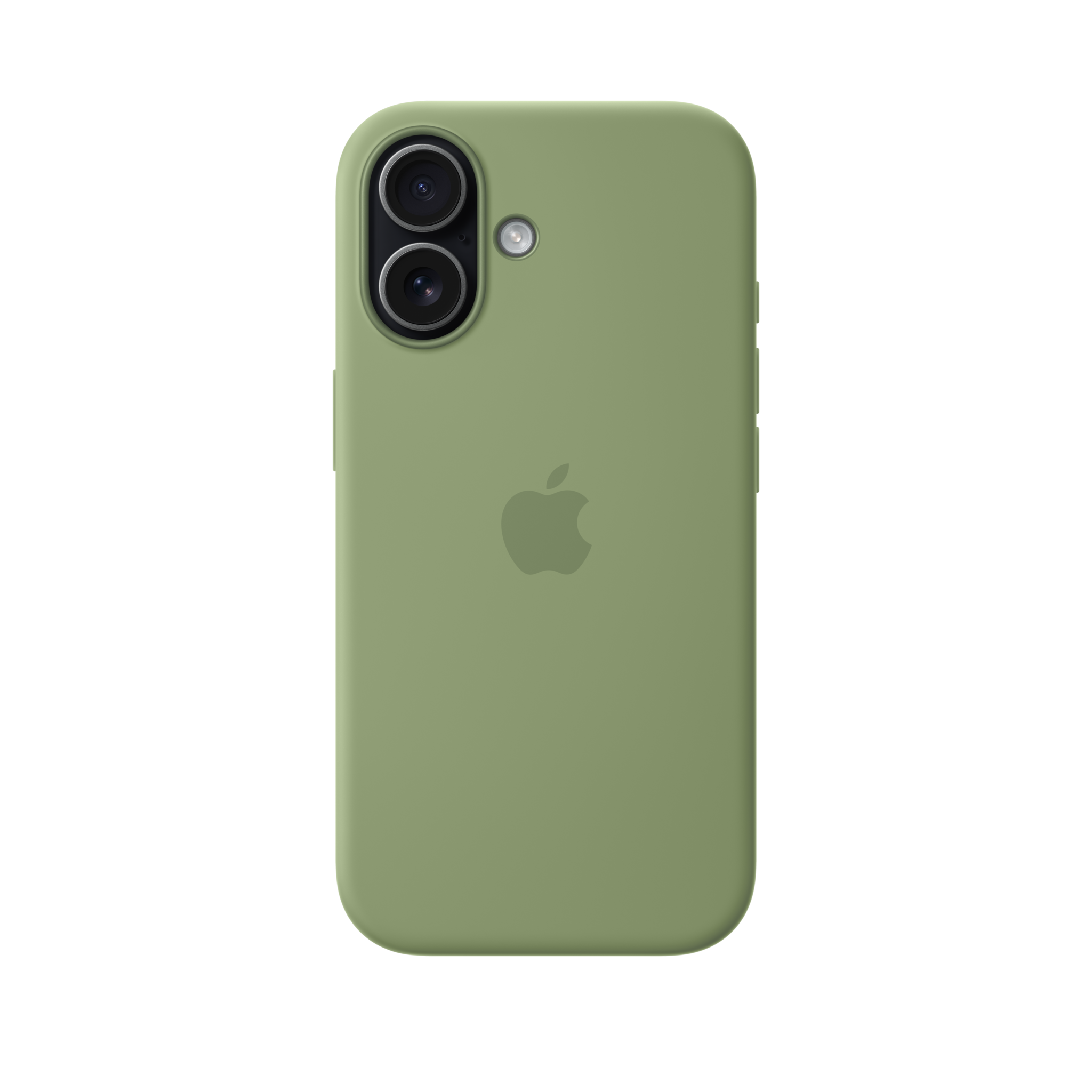 iPhone 17 Silicone Case with MagSafe — Light Moss