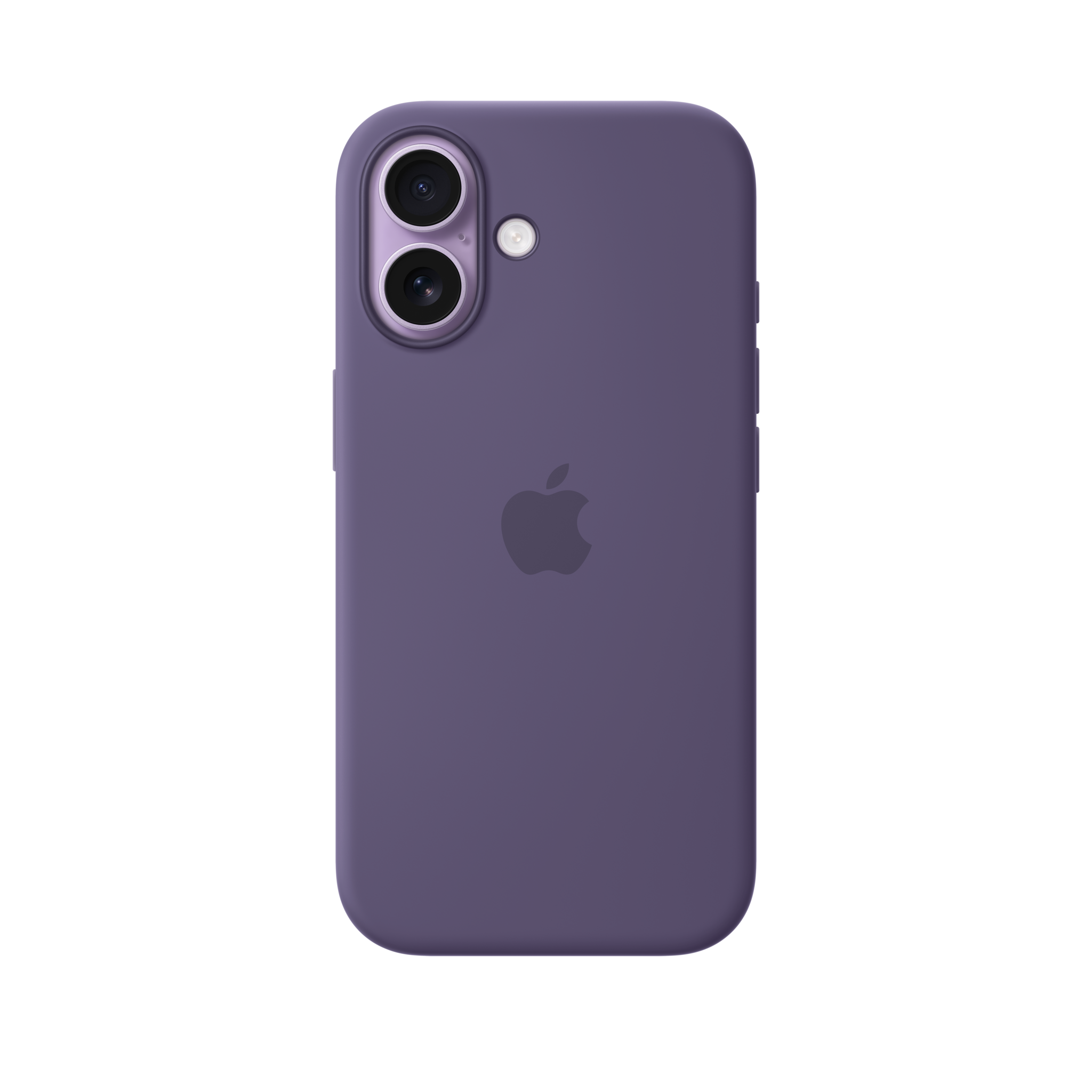 iPhone 17 Silicone Case with MagSafe — Purple Fog