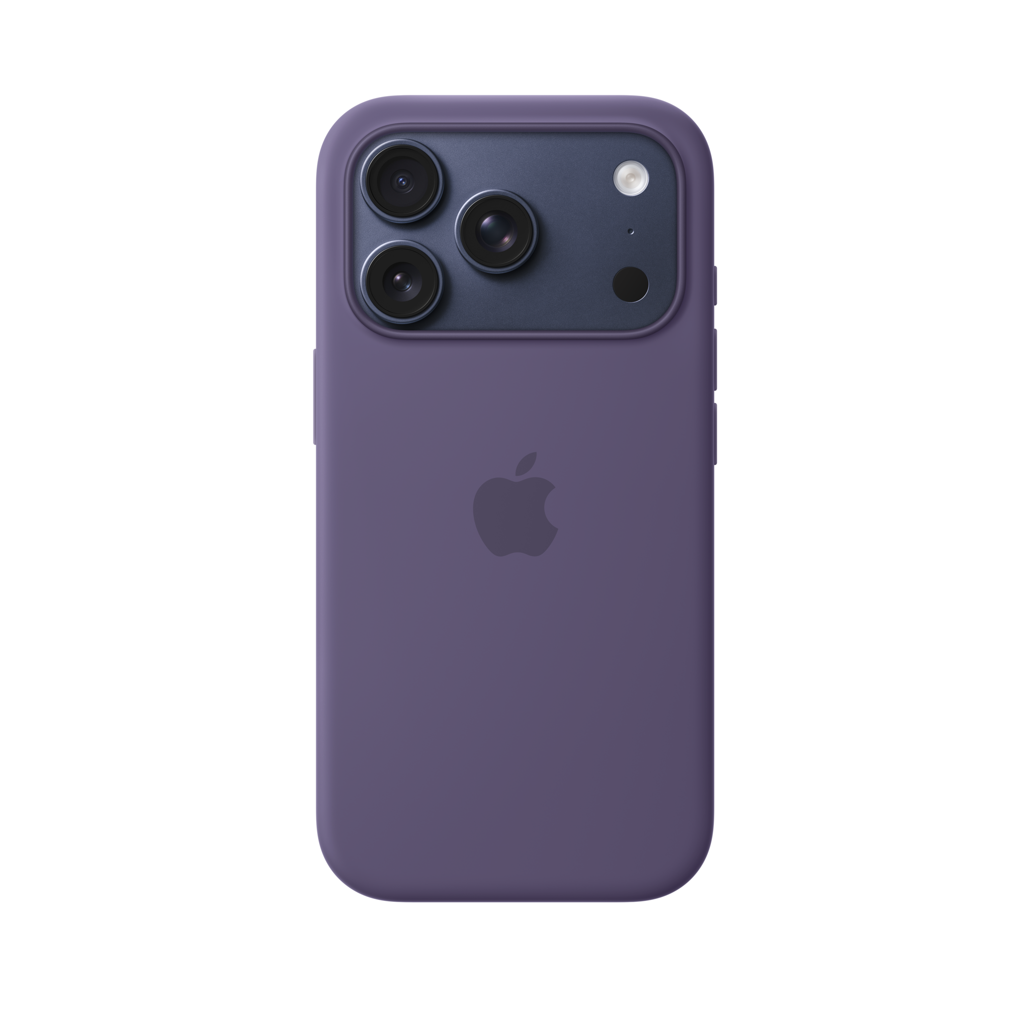iPhone 17 Pro Silicone Case with MagSafe — Purple Fog