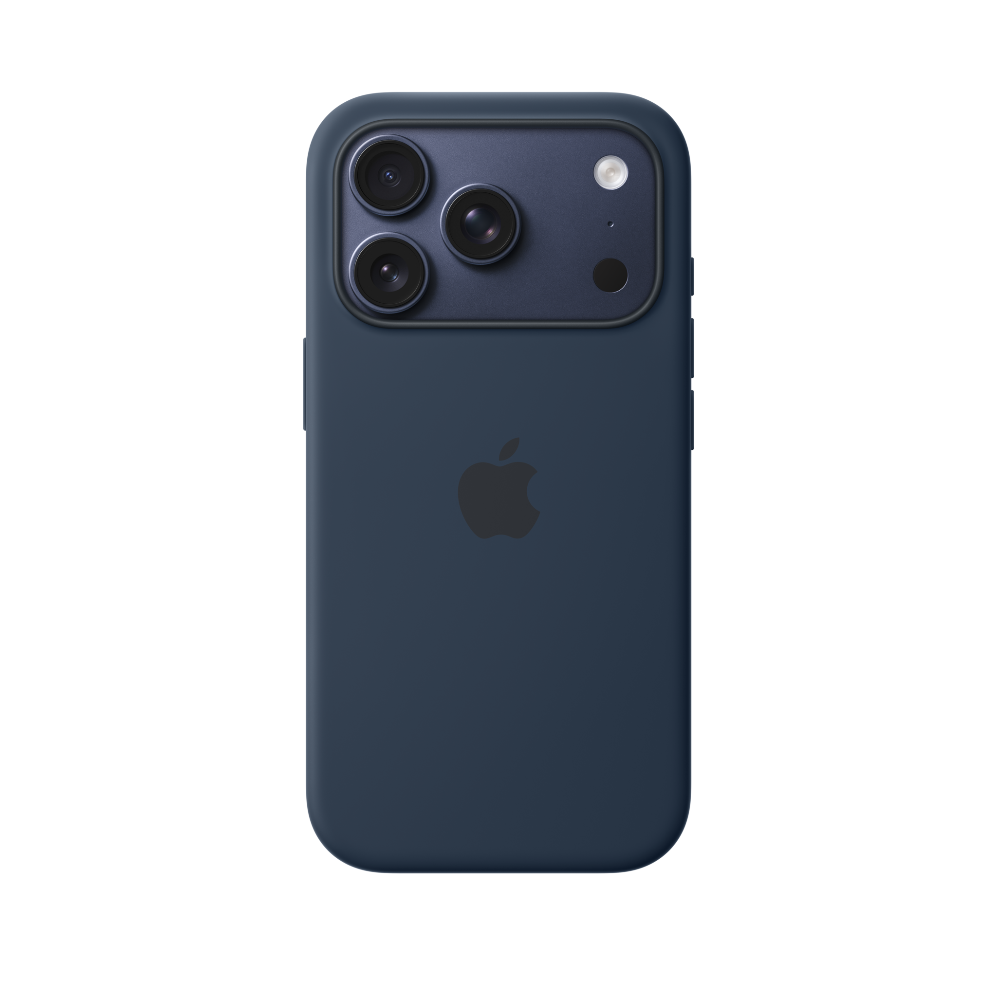 iPhone 17 Pro Silicone Case with MagSafe — Midnight