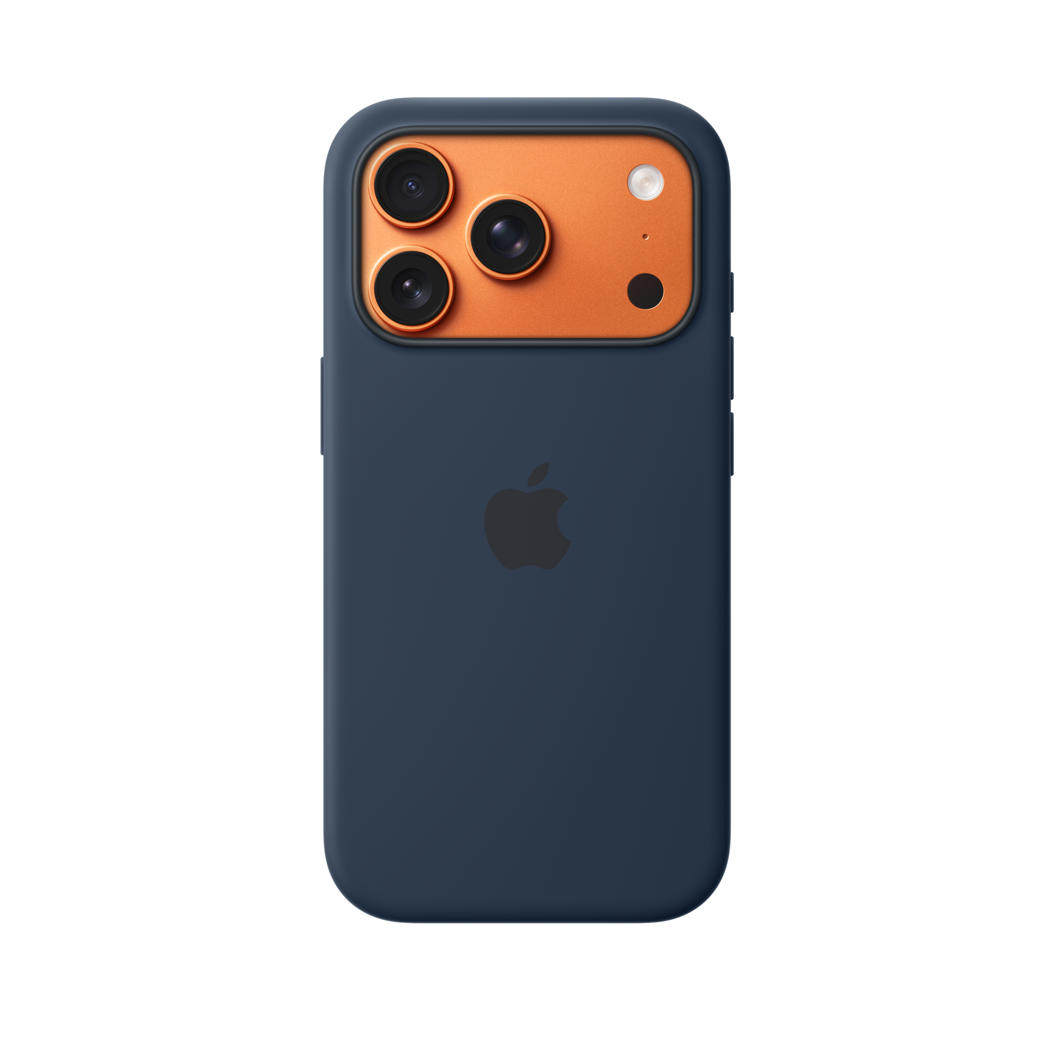 iPhone 17 Pro Silicone Case with MagSafe — Midnight