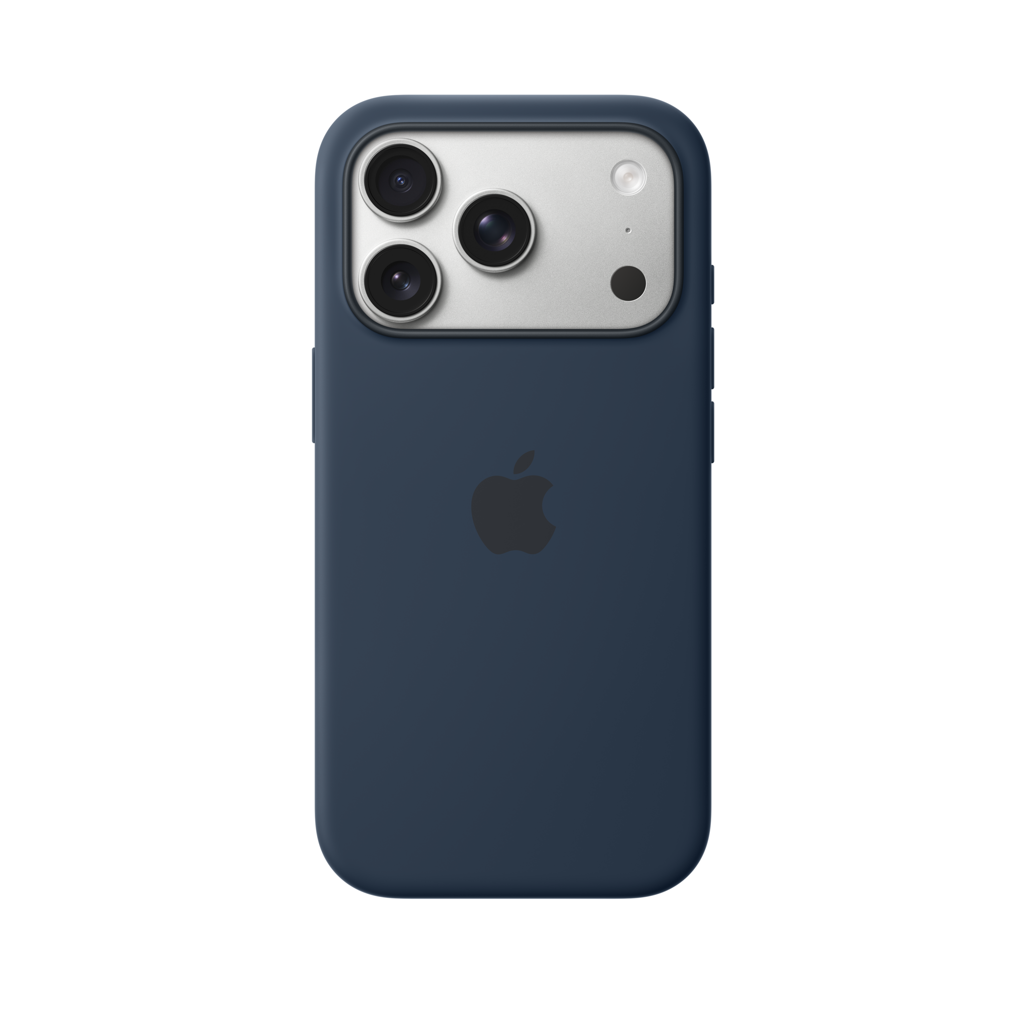 iPhone 17 Pro Silicone Case with MagSafe — Midnight