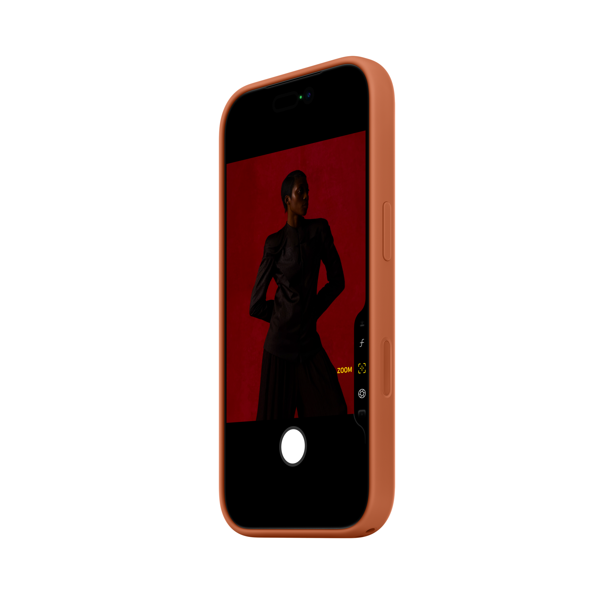 iPhone 17 Pro Silicone Case with MagSafe — Terra Cotta