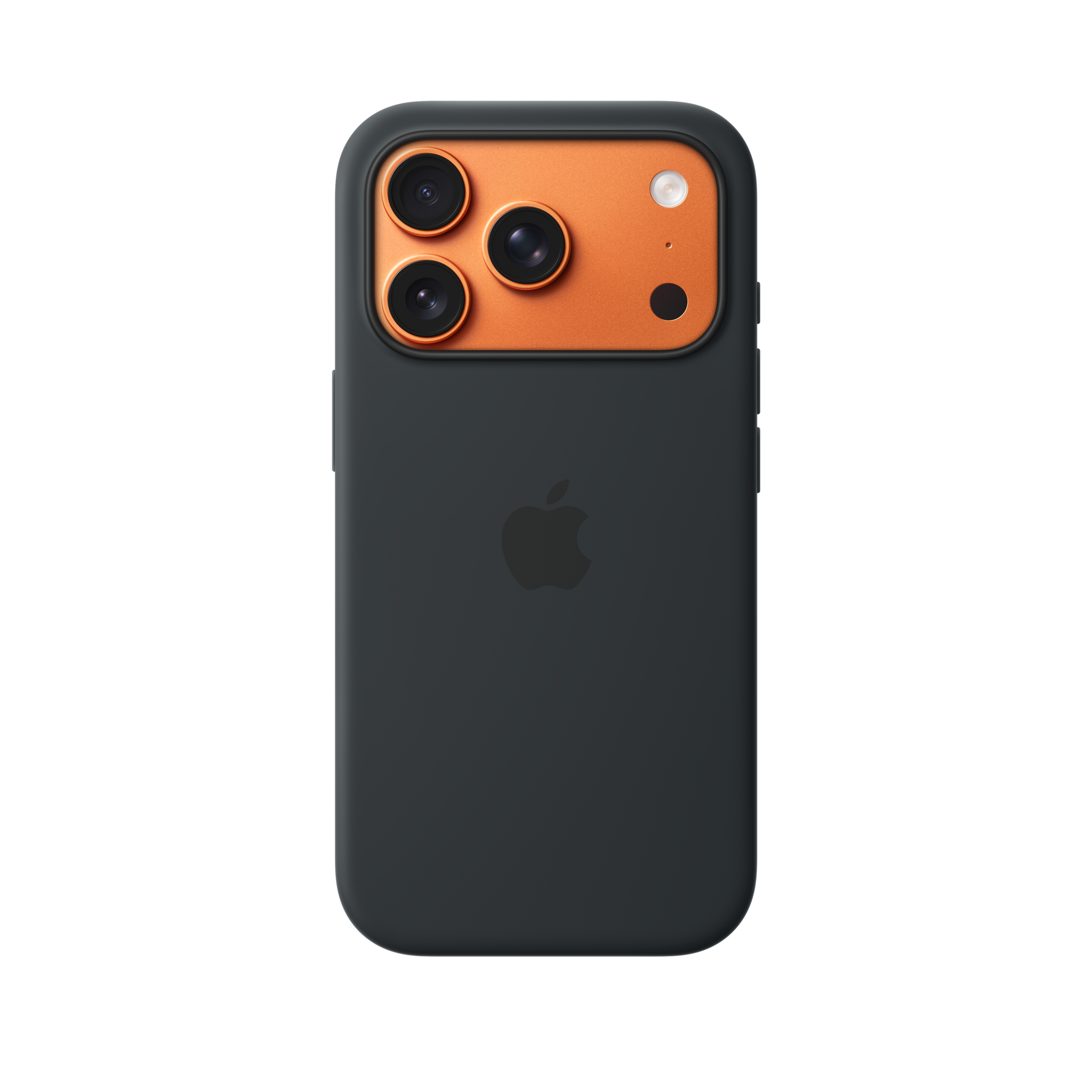iPhone 17 Pro Silicone Case with MagSafe — Black