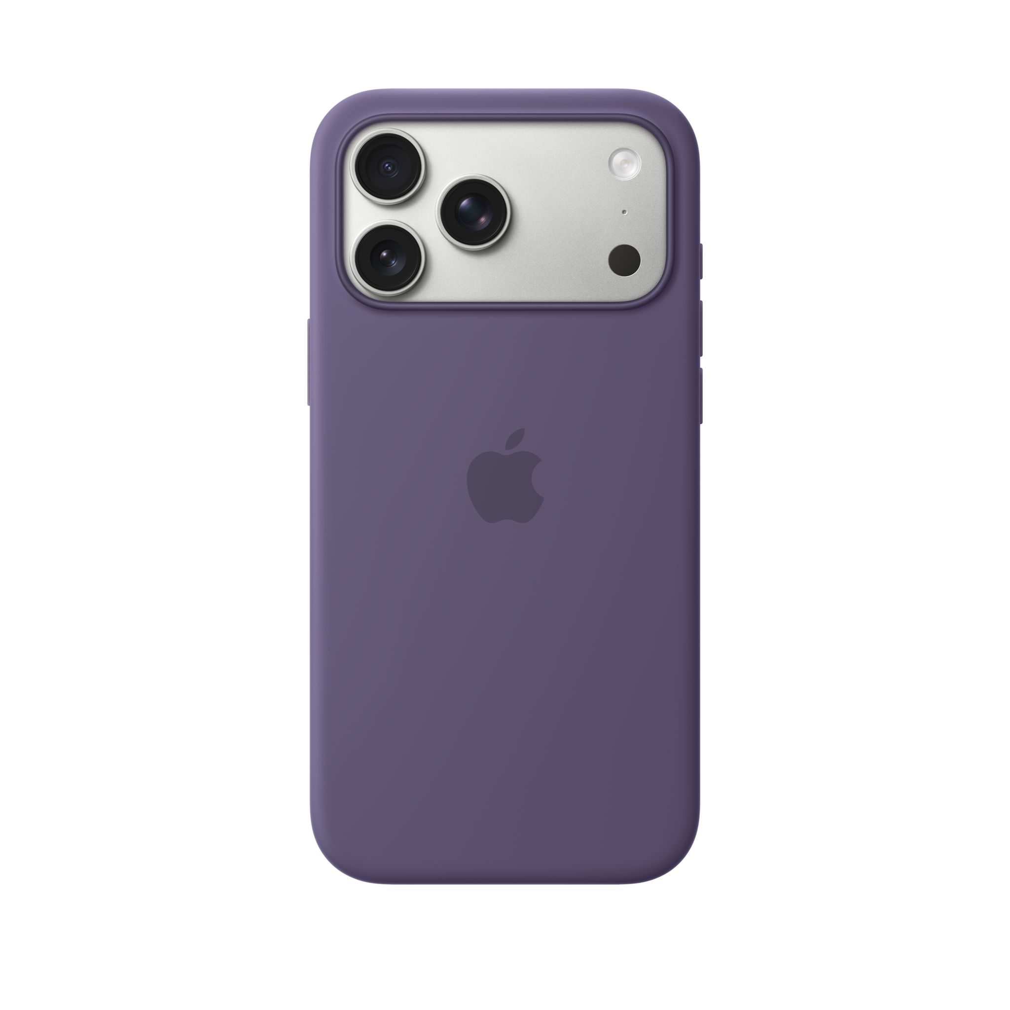 iPhone 17 Pro Max Silicone Case with MagSafe — Purple Fog