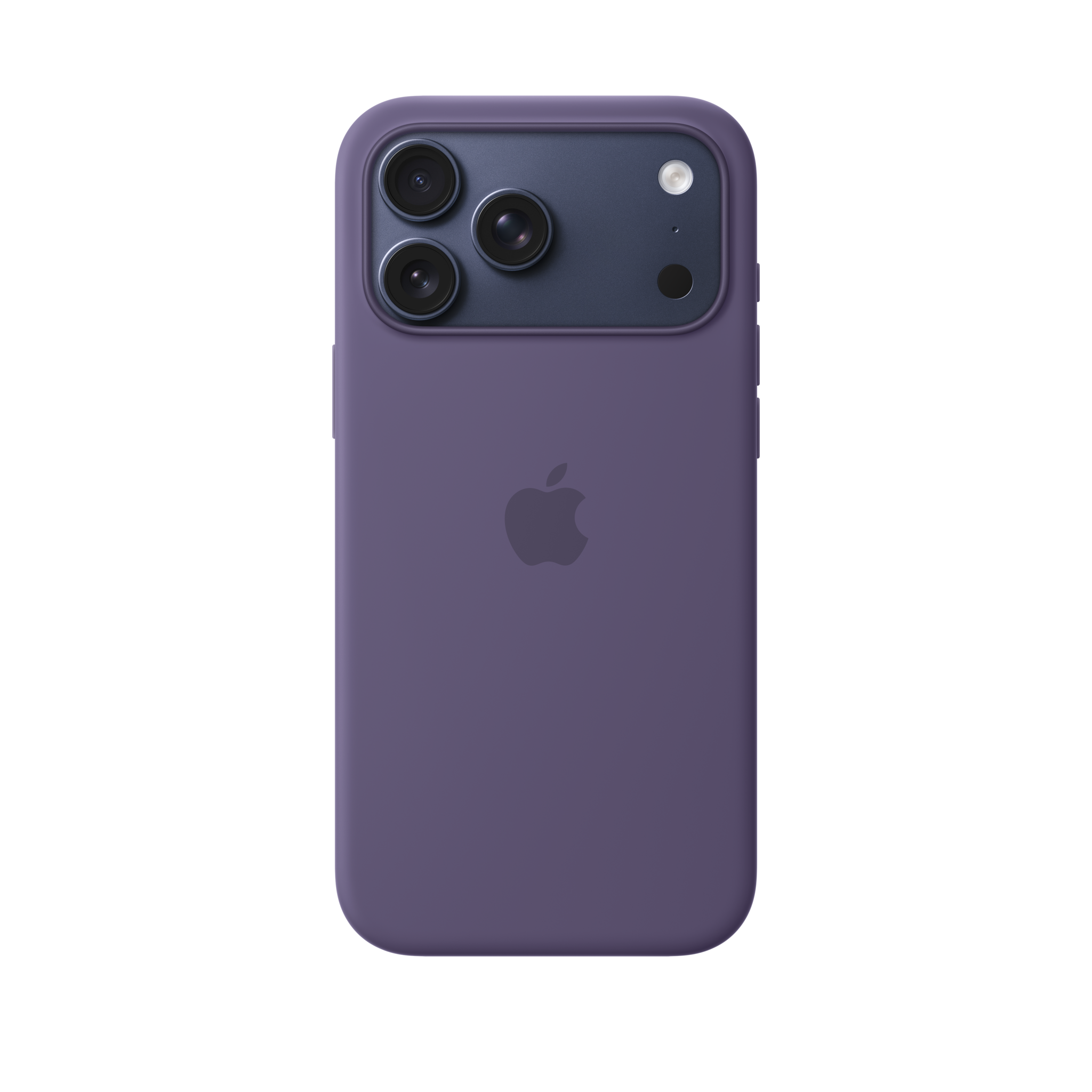 iPhone 17 Pro Max Silicone Case with MagSafe — Purple Fog