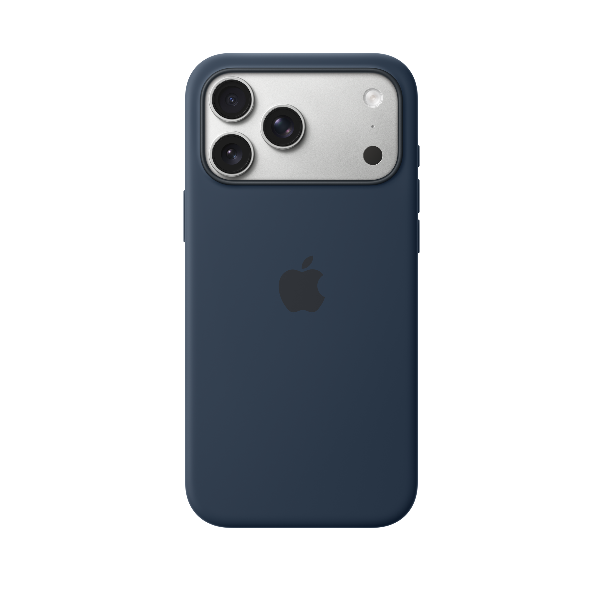 iPhone 17 Pro Max Silicone Case with MagSafe — Midnight