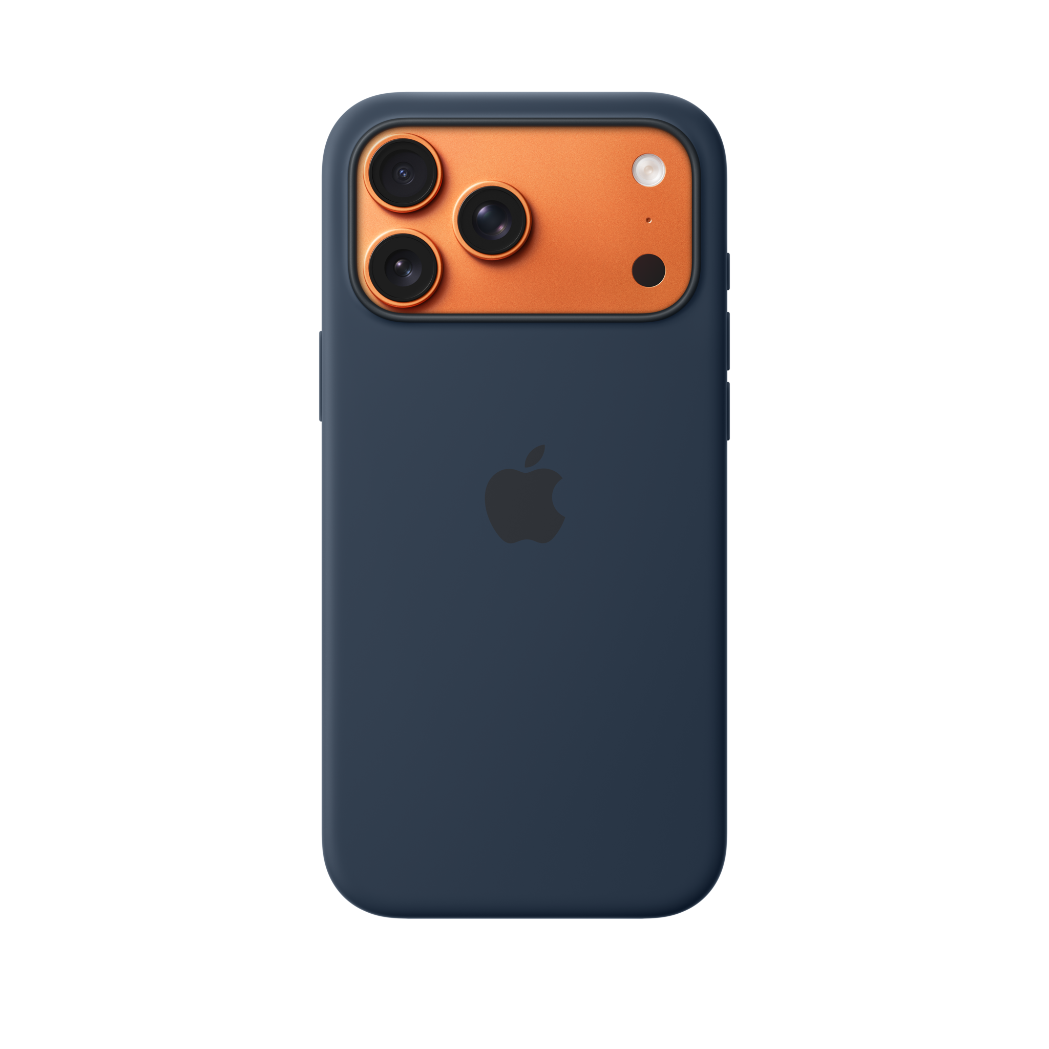 iPhone 17 Pro Max Silicone Case with MagSafe — Midnight