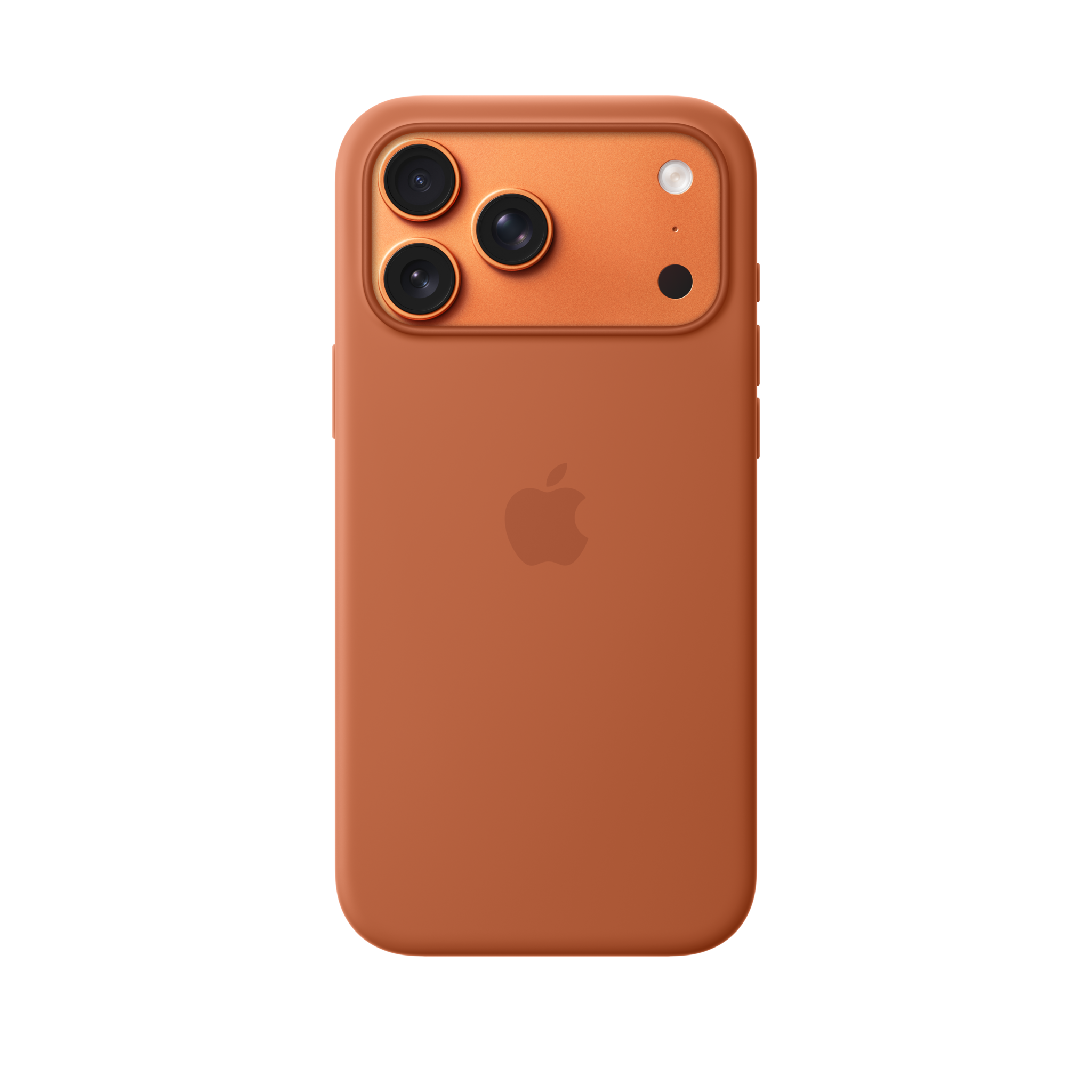 iPhone 17 Pro Max Silicone Case with MagSafe — Terra Cotta