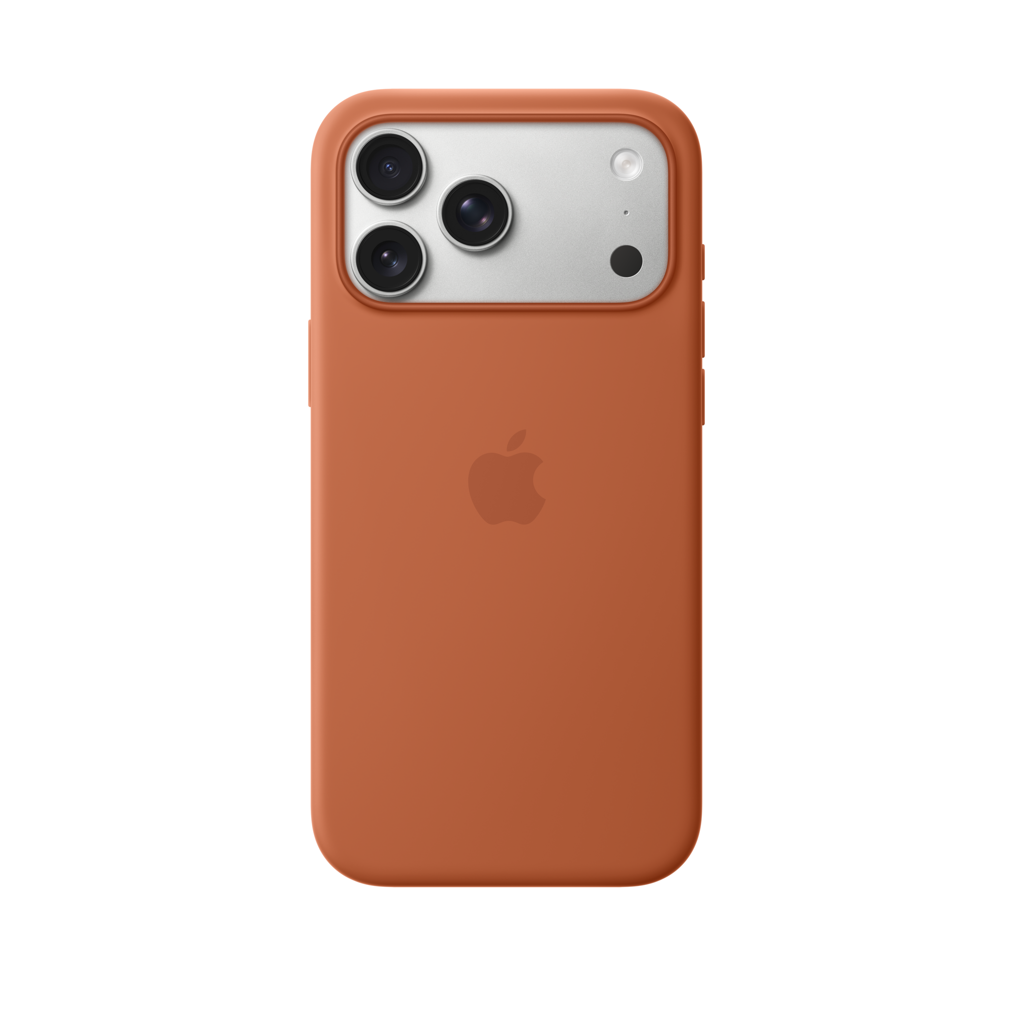 iPhone 17 Pro Max Silicone Case with MagSafe — Terra Cotta