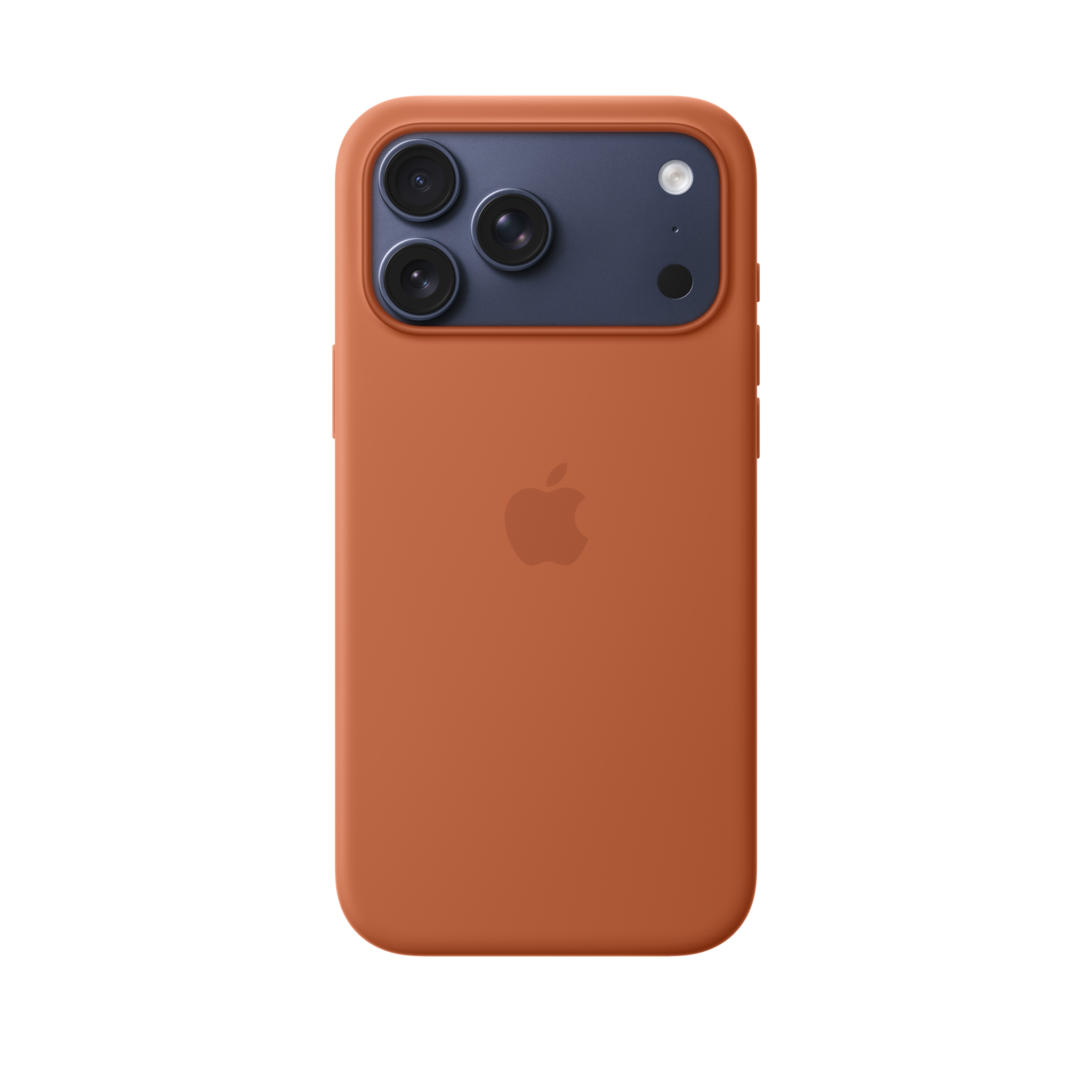 iPhone 17 Pro Max Silicone Case with MagSafe — Terra Cotta