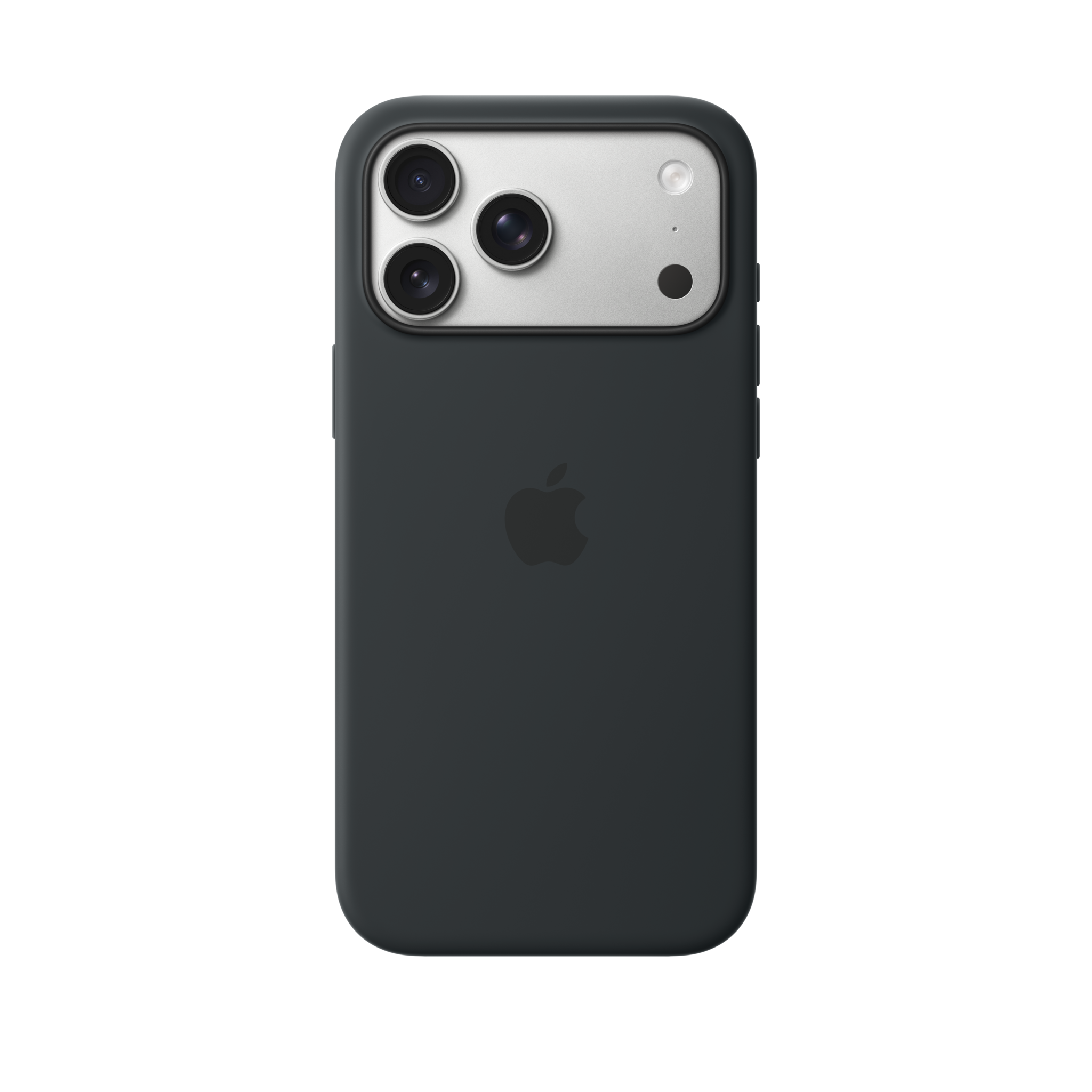 iPhone 17 Pro Max Silicone Case with MagSafe — Black