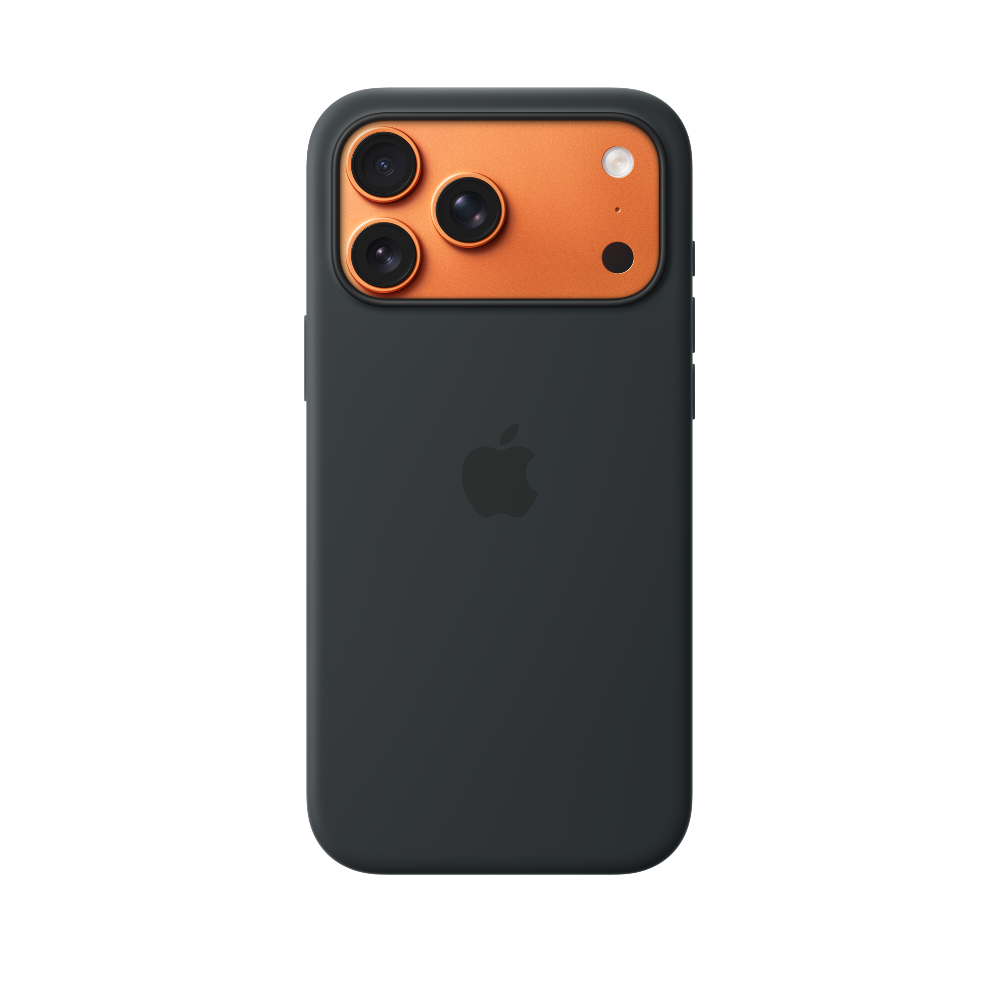 iPhone 17 Pro Max Silicone Case with MagSafe — Black