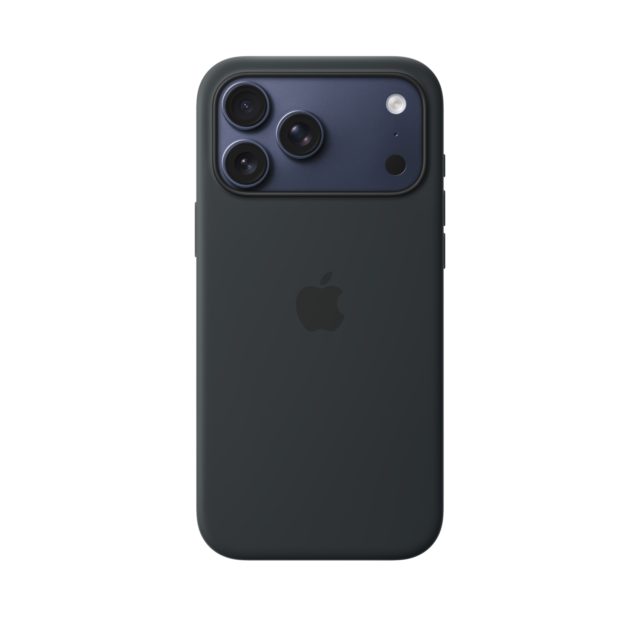 iPhone 17 Pro Max Silicone Case with MagSafe — Black