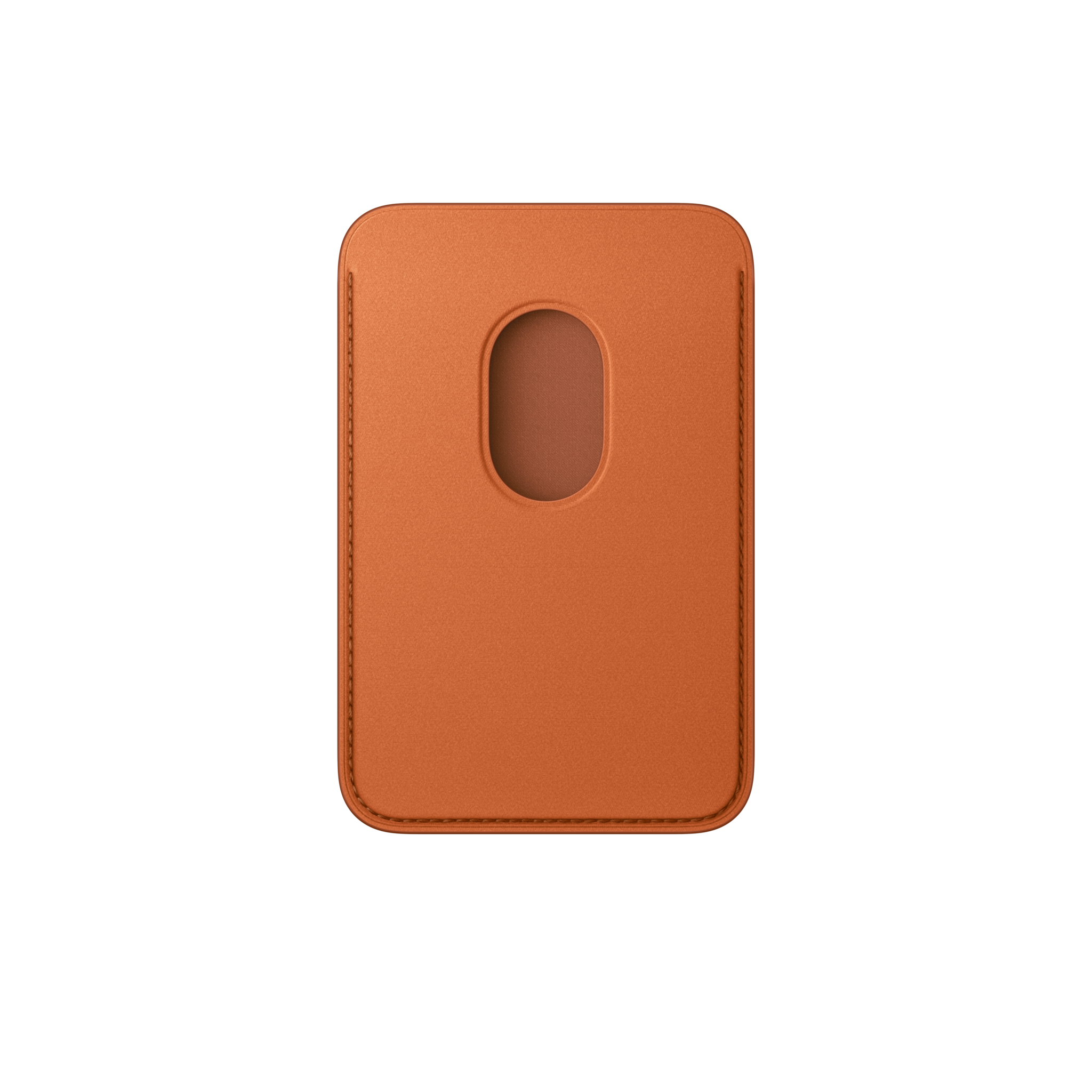 iPhone FineWoven Wallet with MagSafe — Fox Orange