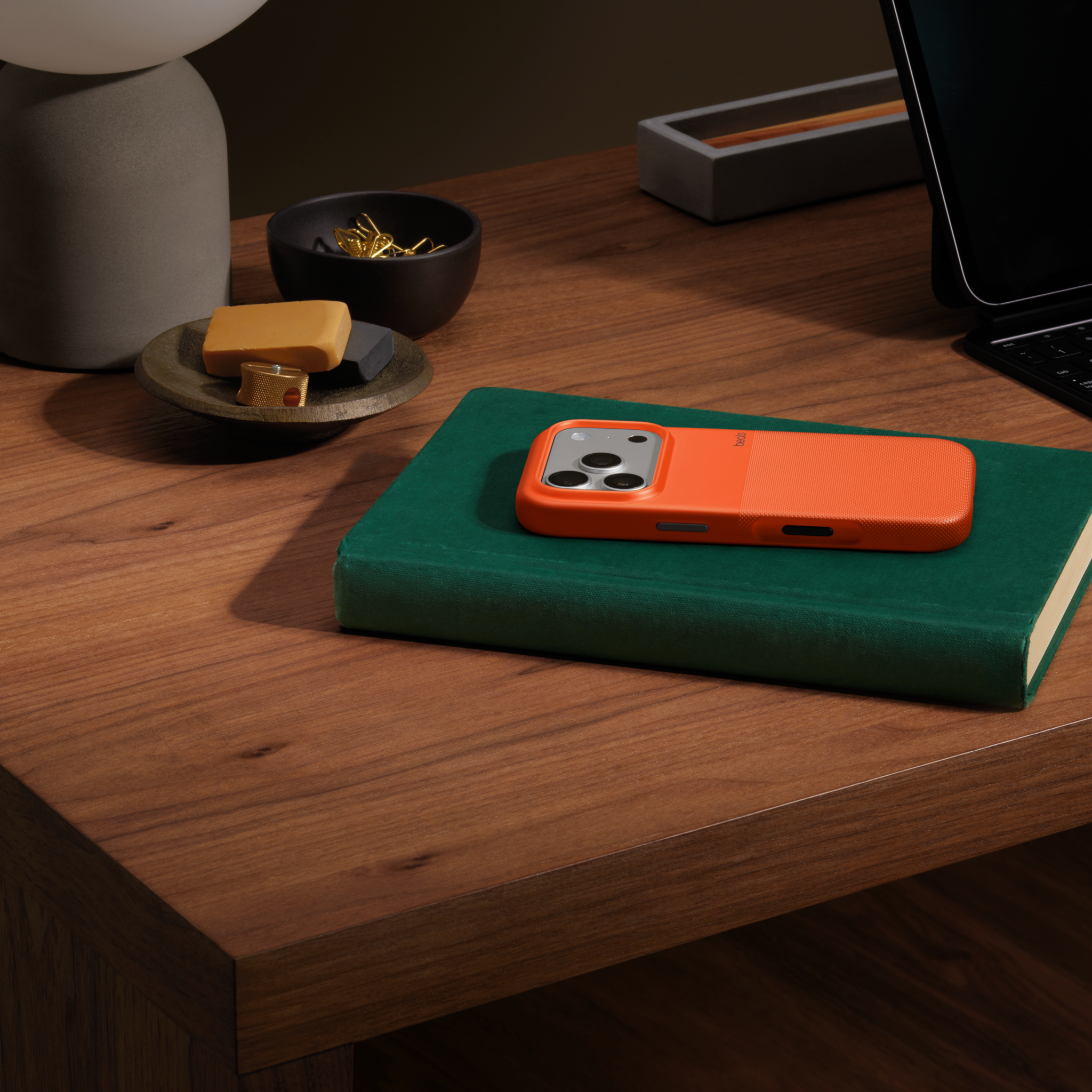 Beats iPhone 17 Pro Rugged Case with MagSafe and Camera Control — Sierra Orange